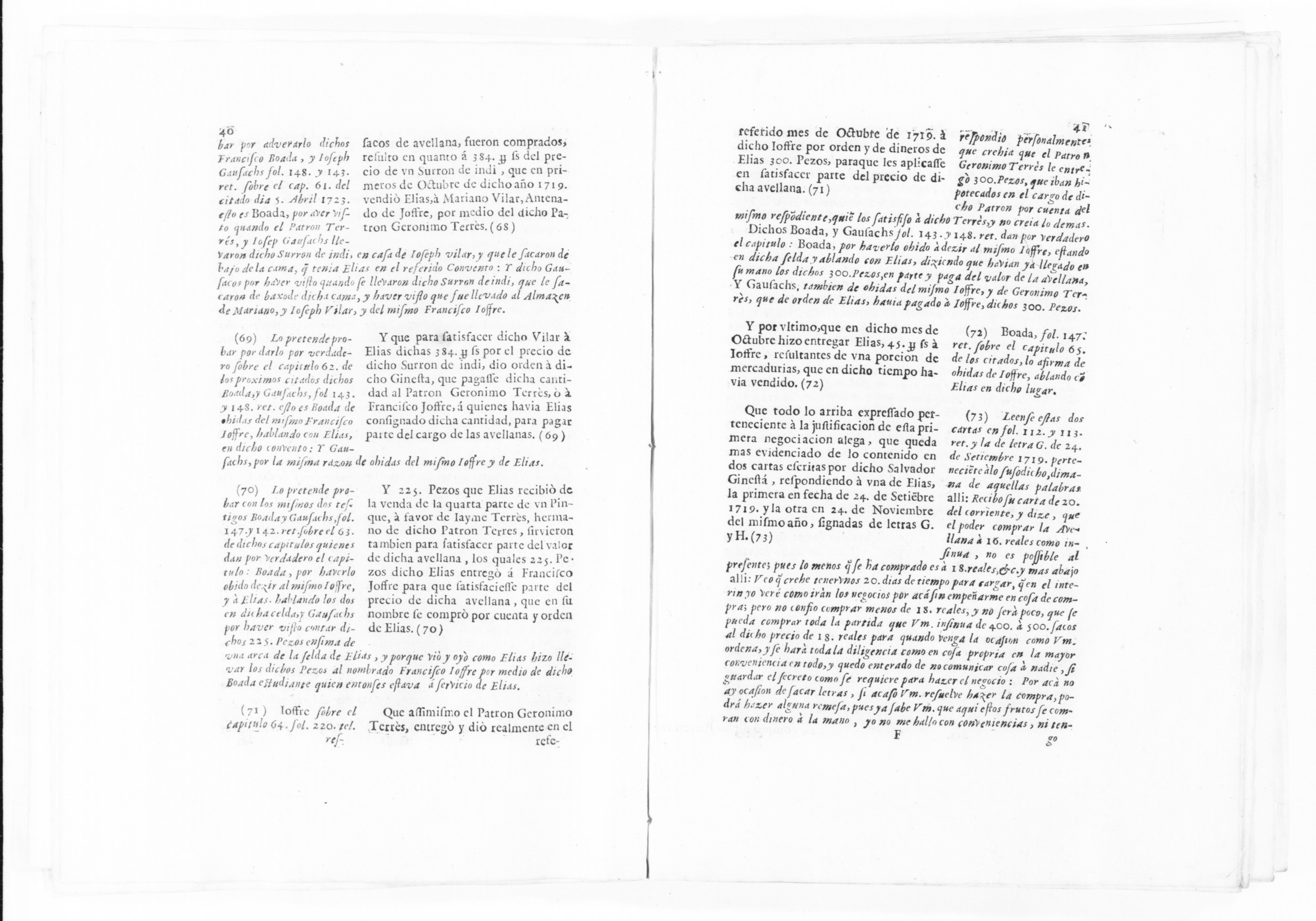 Scanned image of the current content page