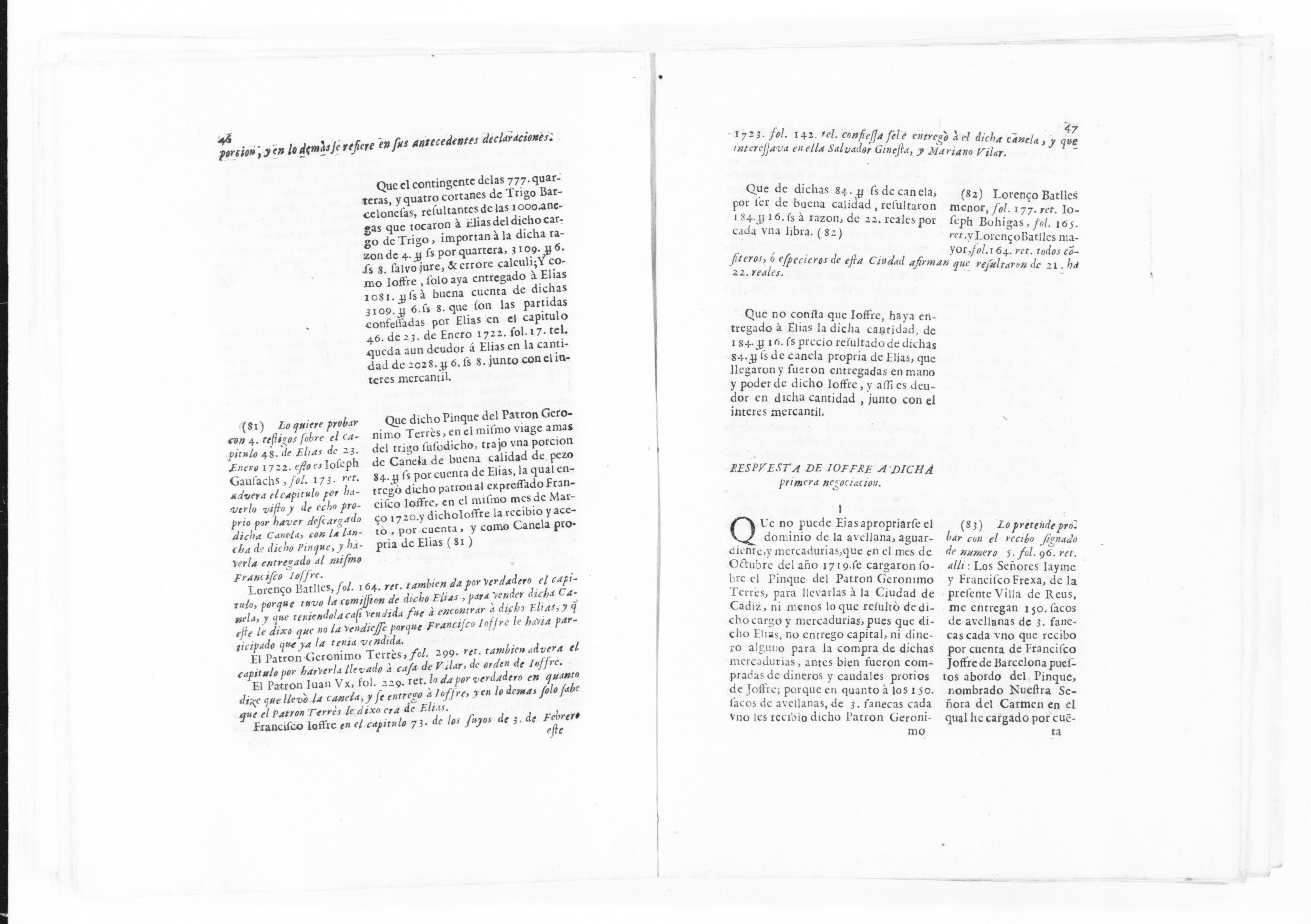 Scanned image of the current content page