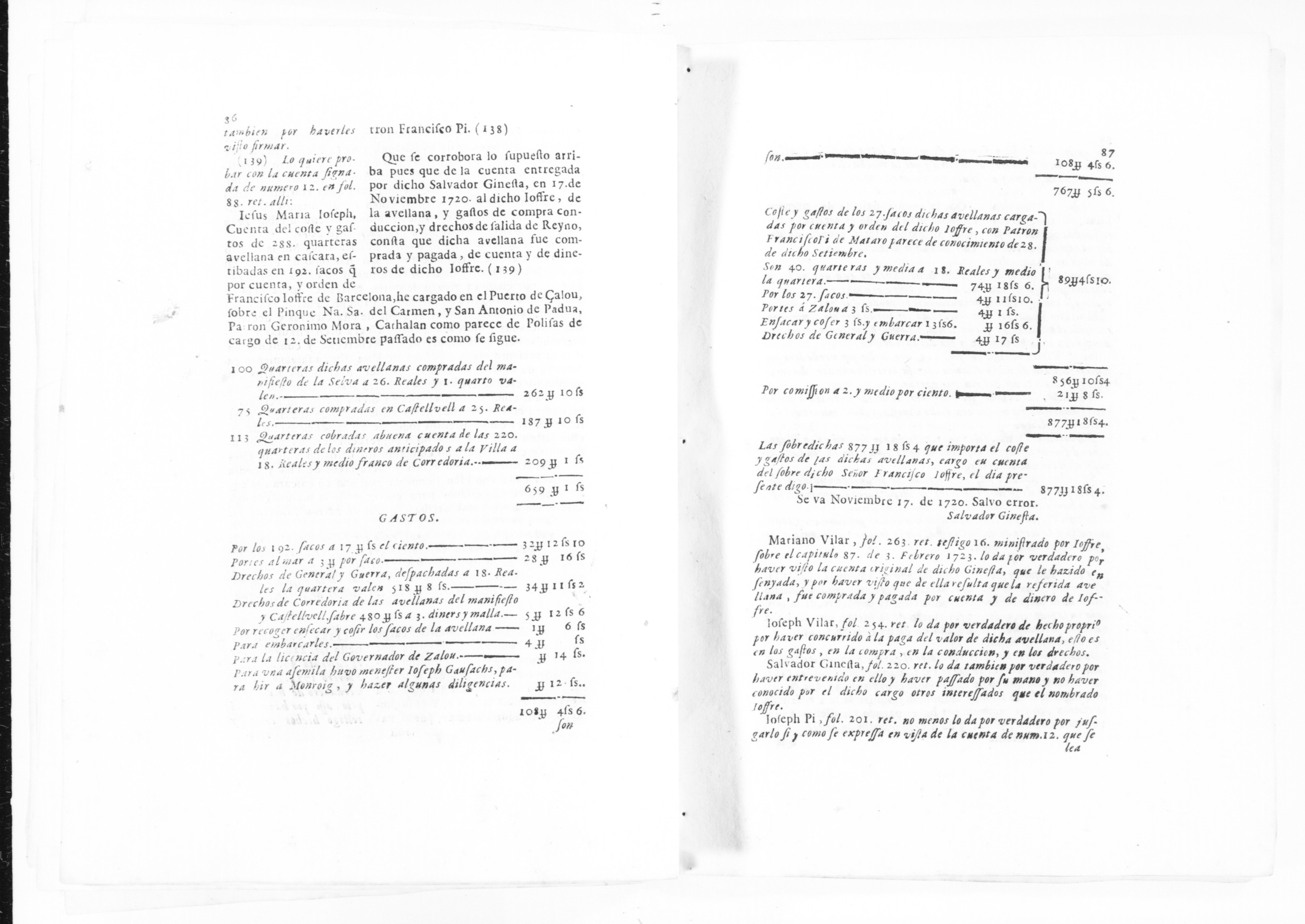 Scanned image of the current content page