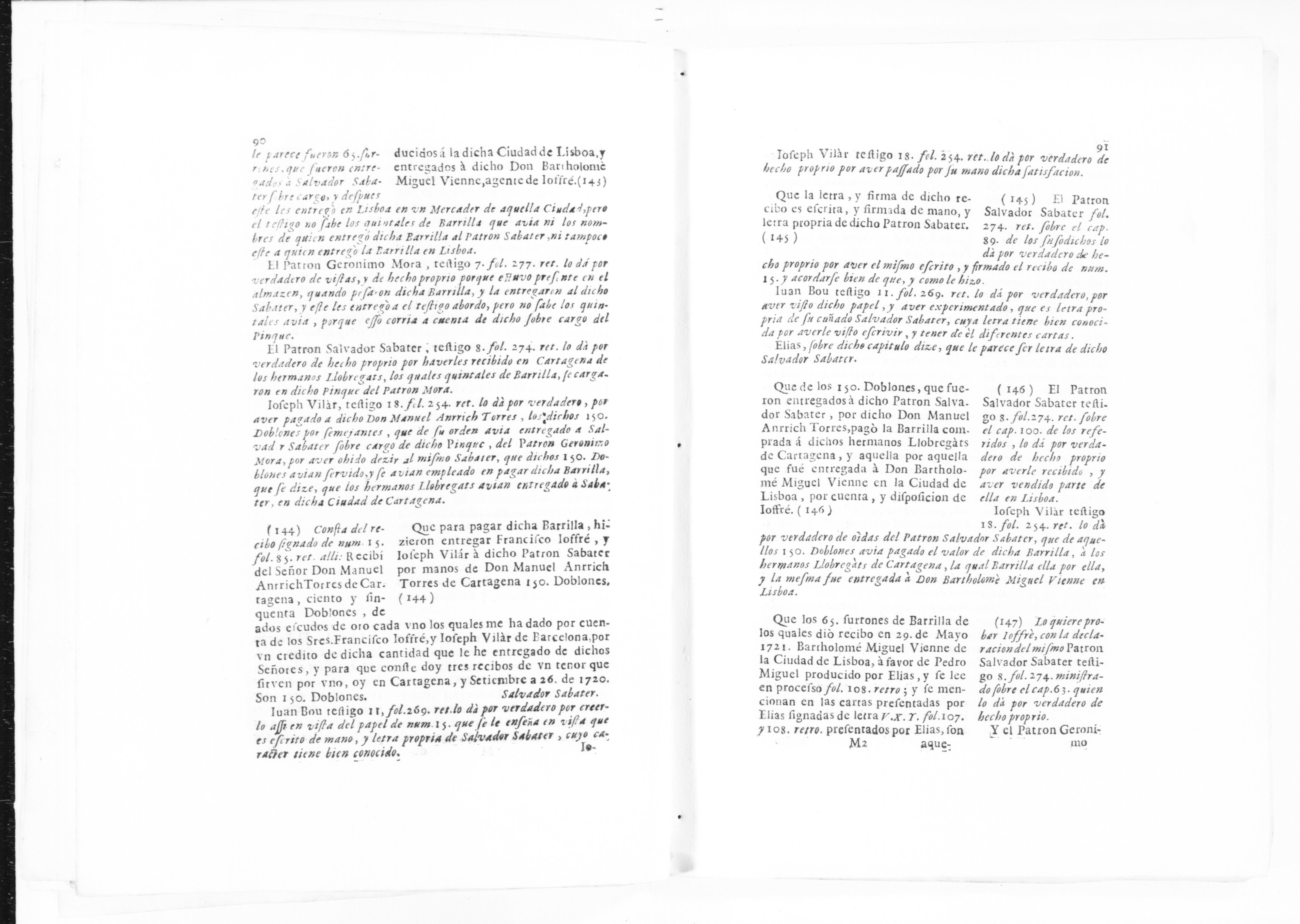 Scanned image of the current content page