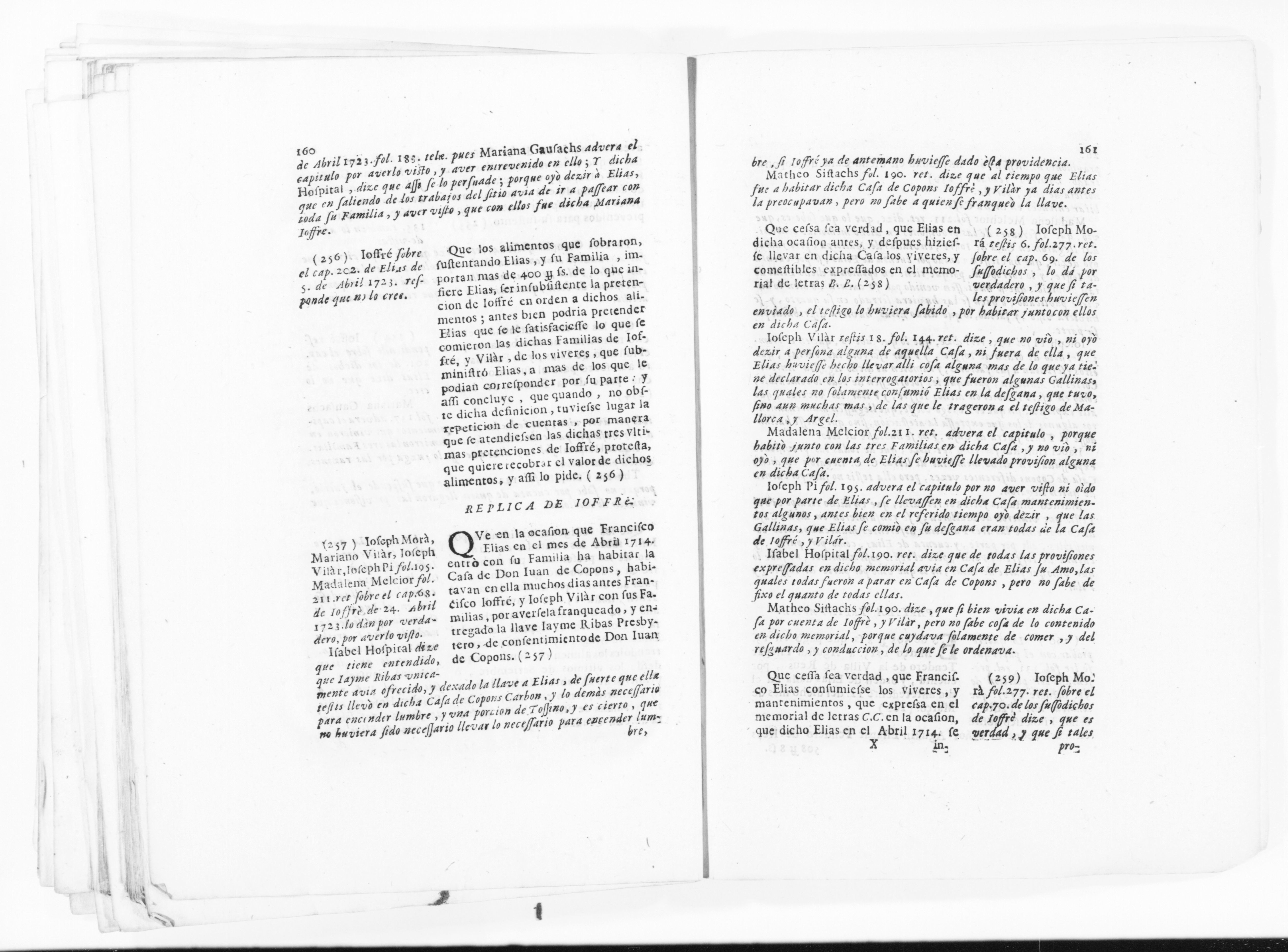 Scanned image of the current content page