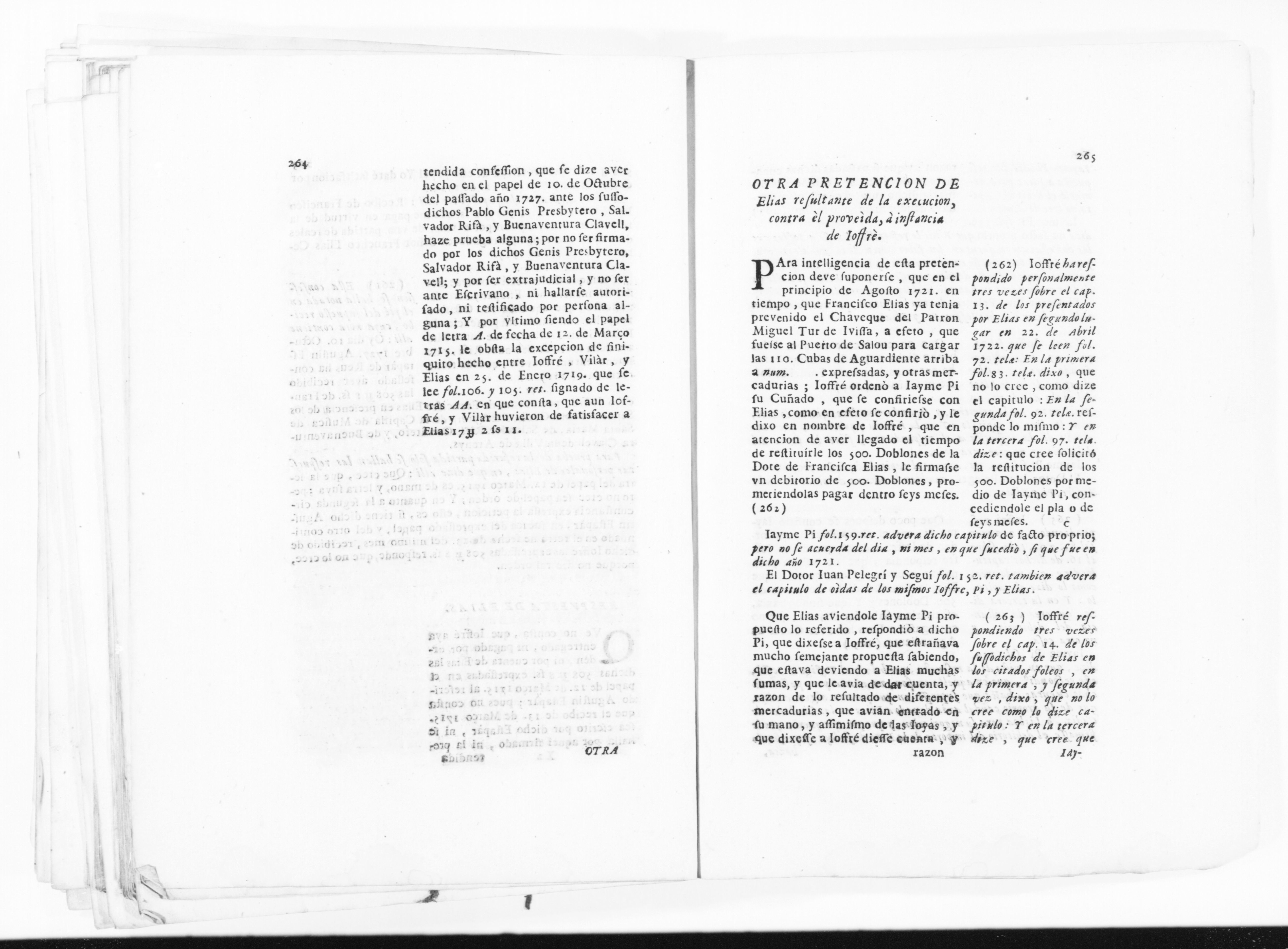 Scanned image of the current content page