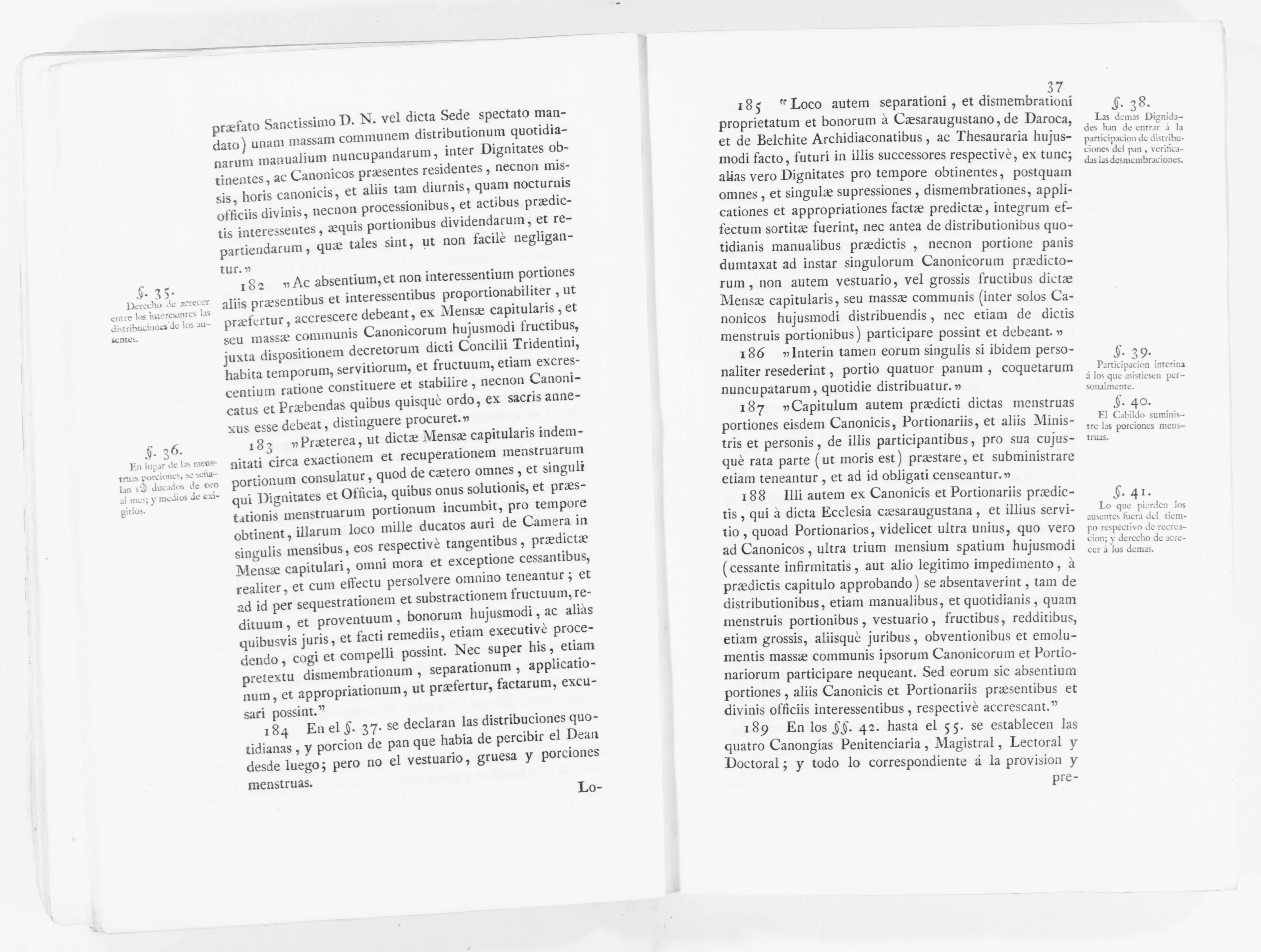 Scanned image of the current content page