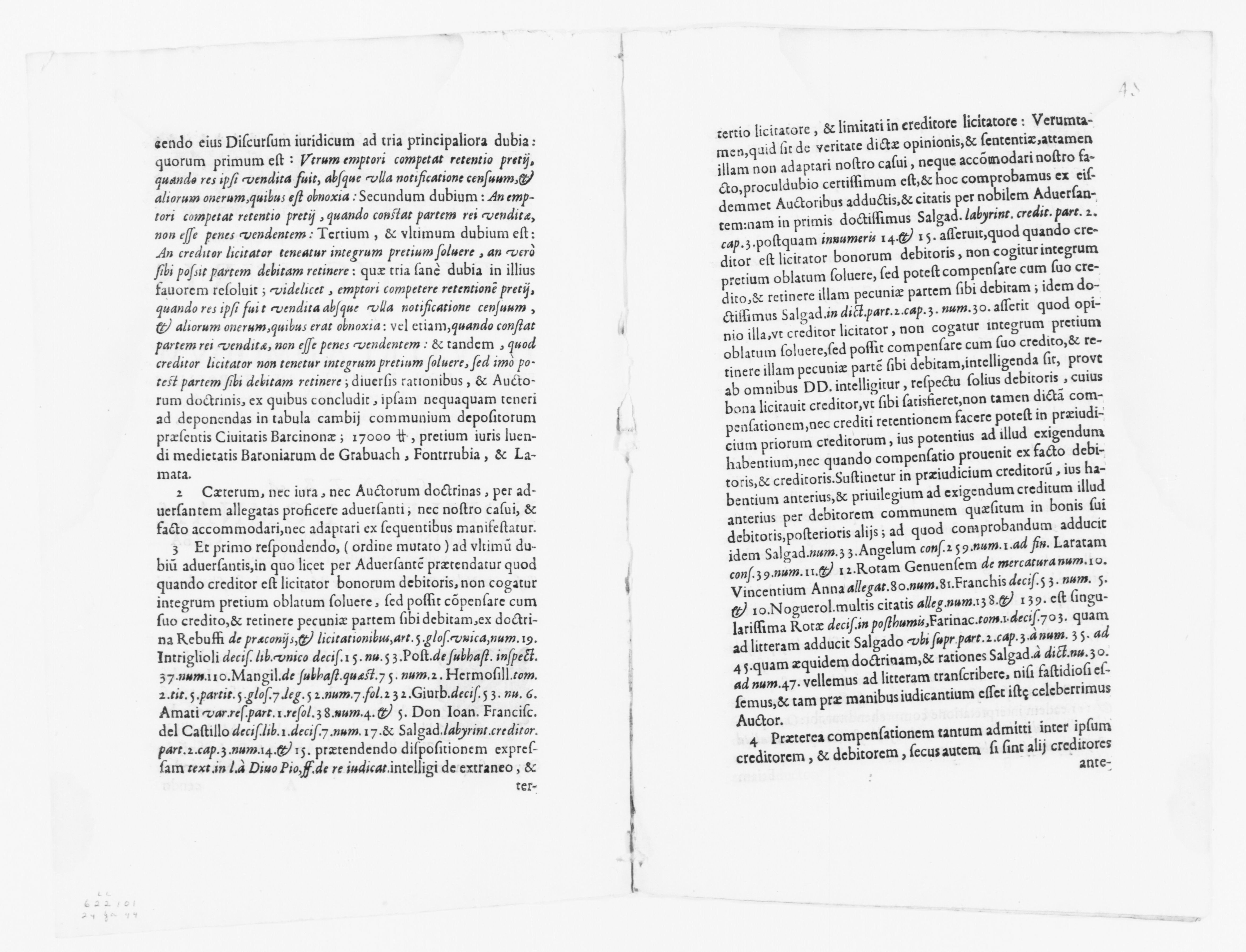 Scanned image of the current content page