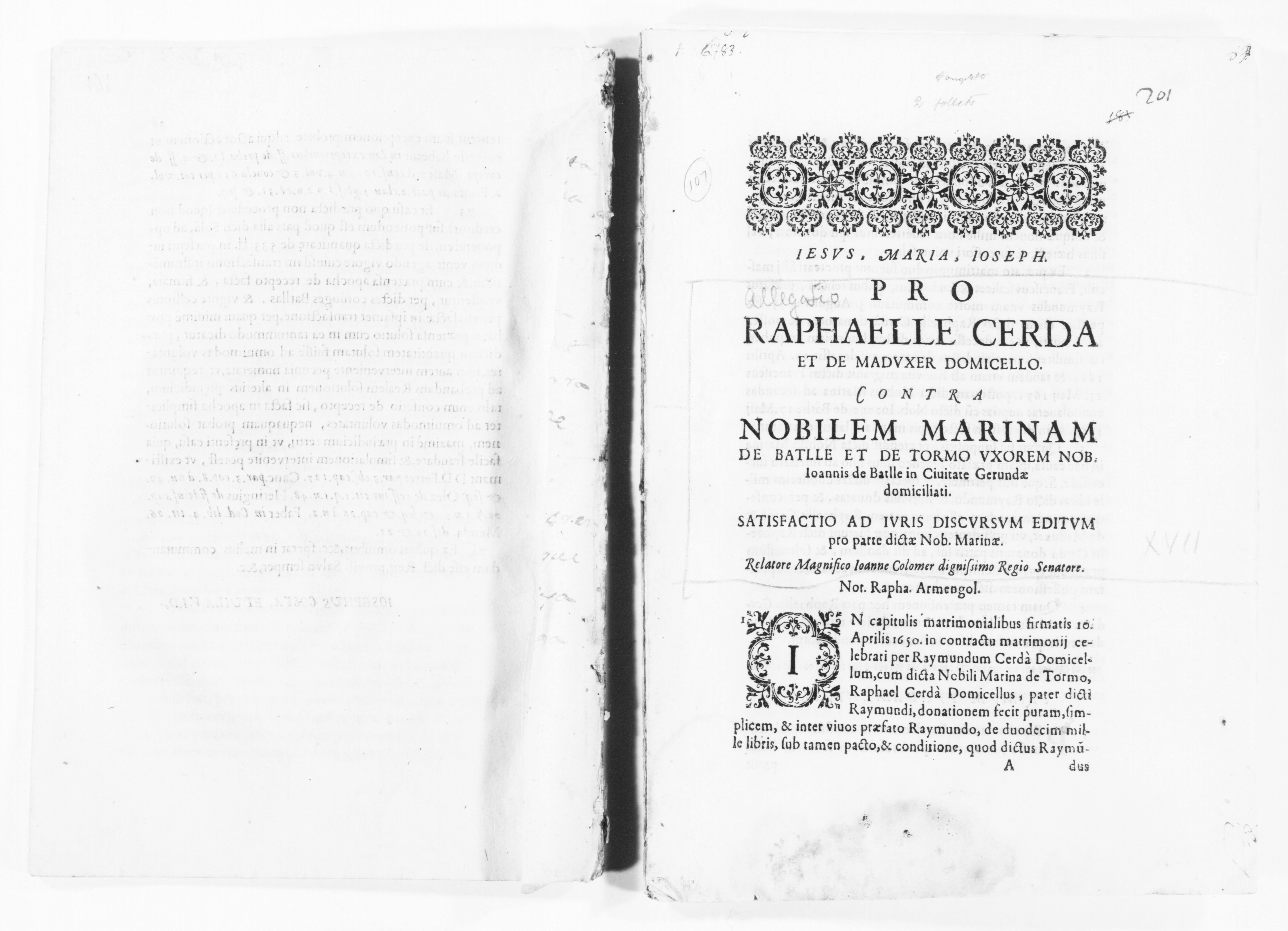 Scanned image of the current content page