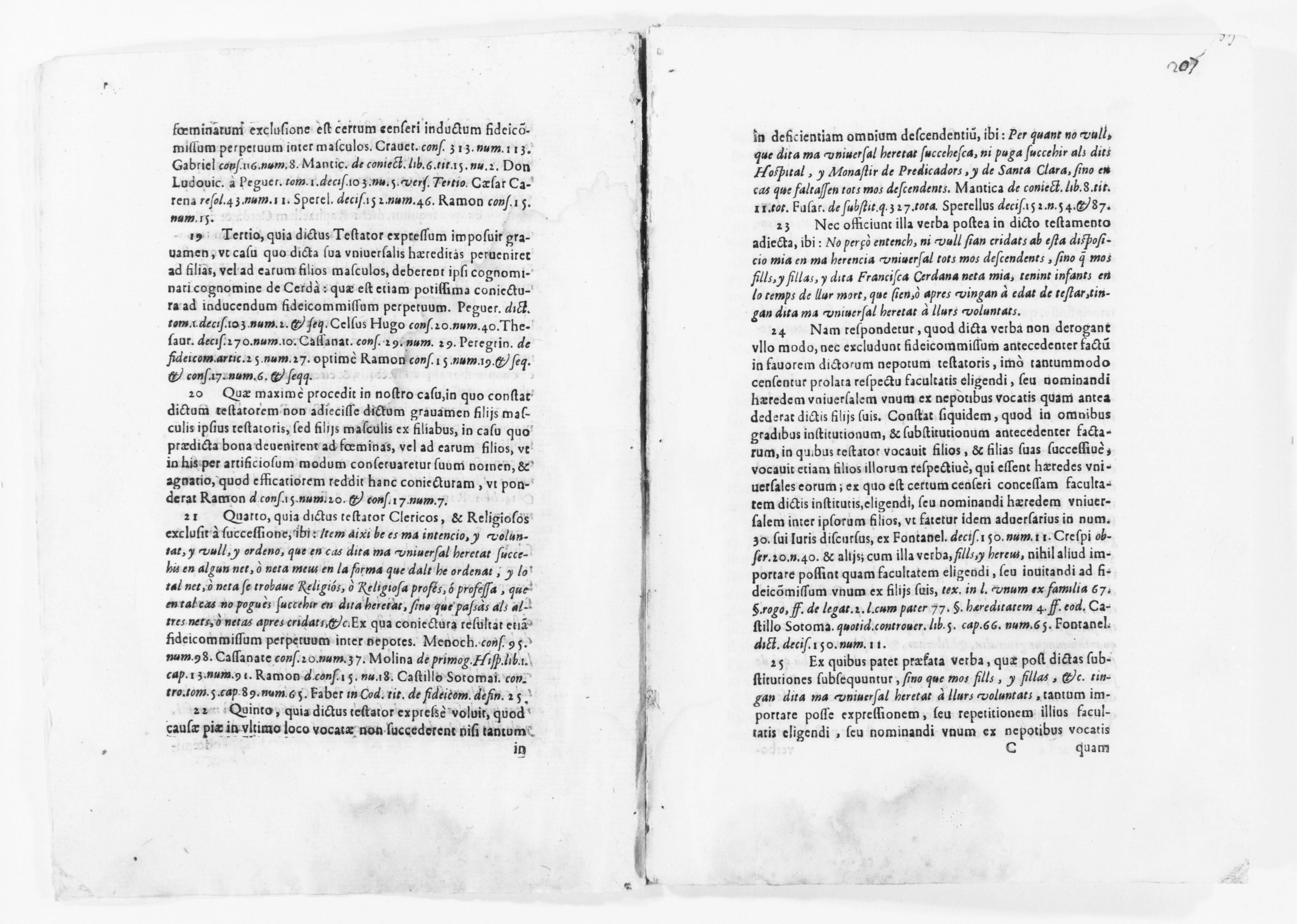 Scanned image of the current content page