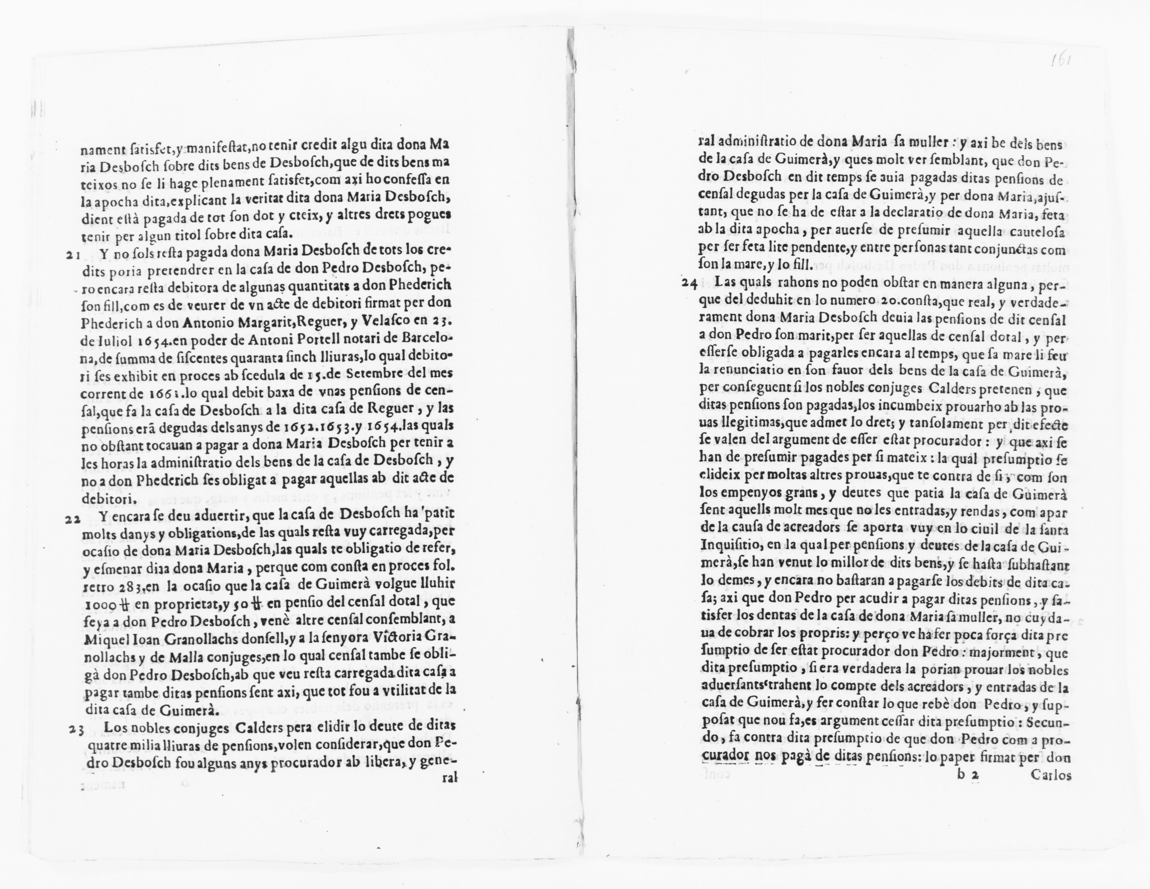 Scanned image of the current content page
