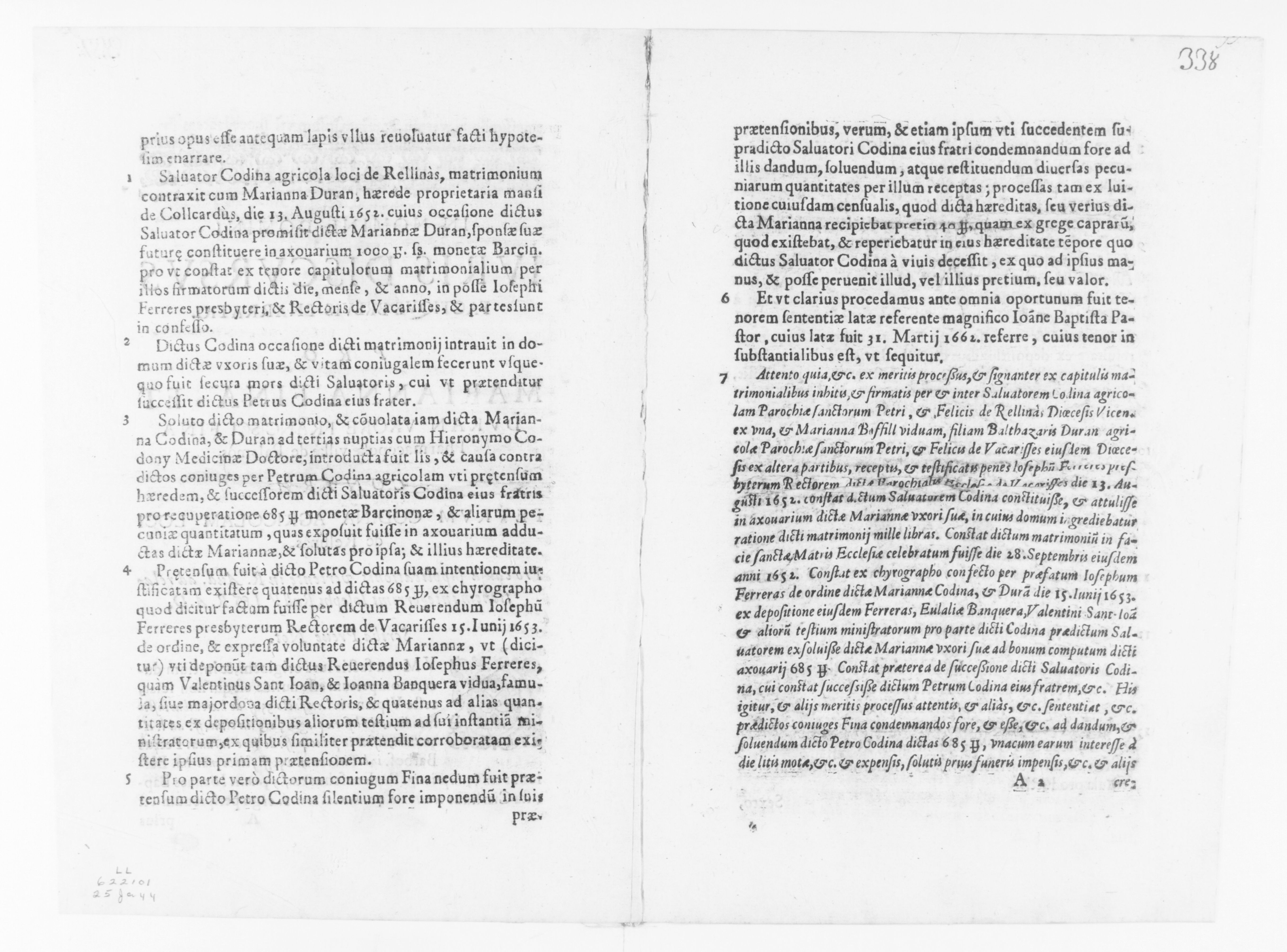 Scanned image of the current content page