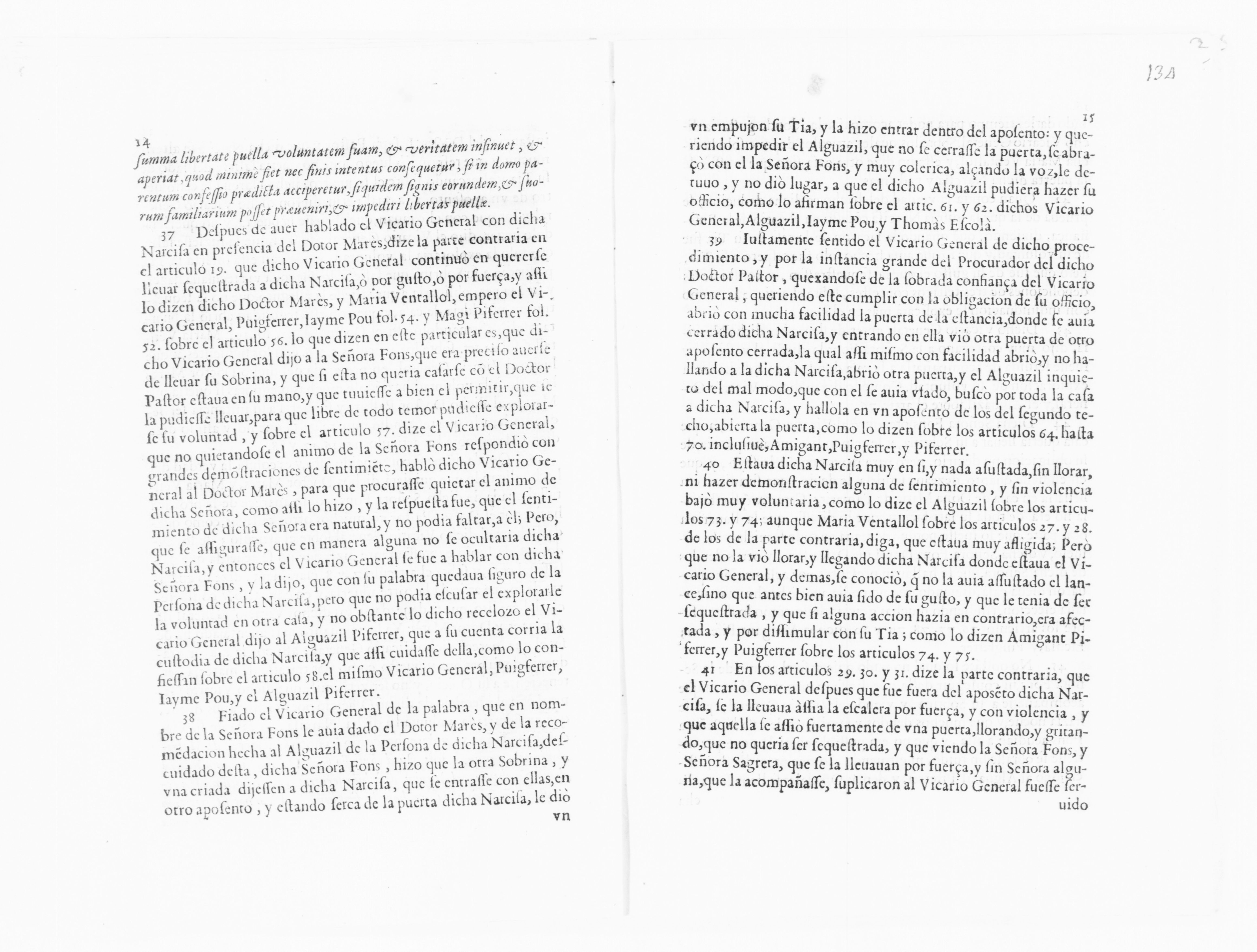 Scanned image of the current content page