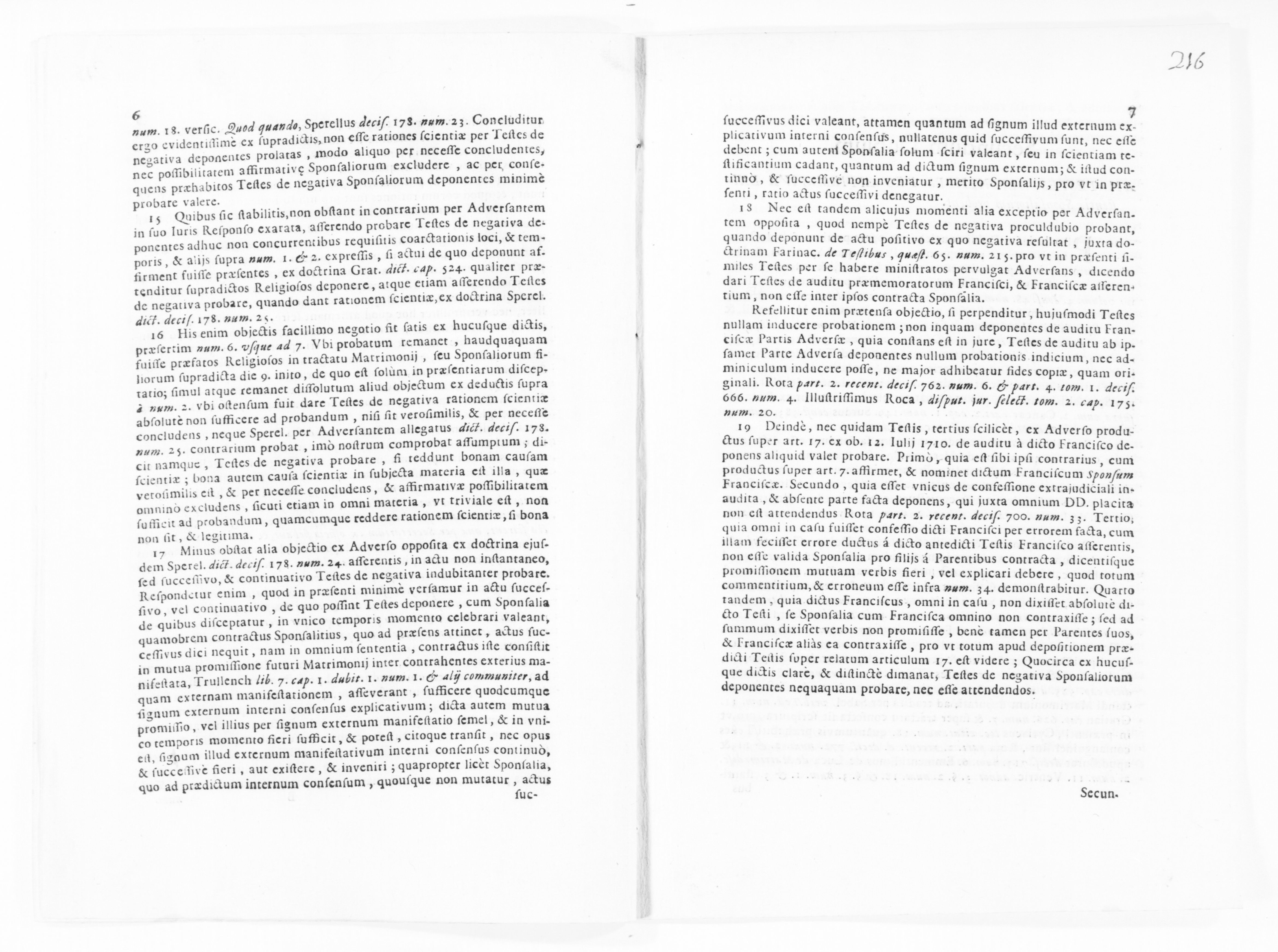 Scanned image of the current content page