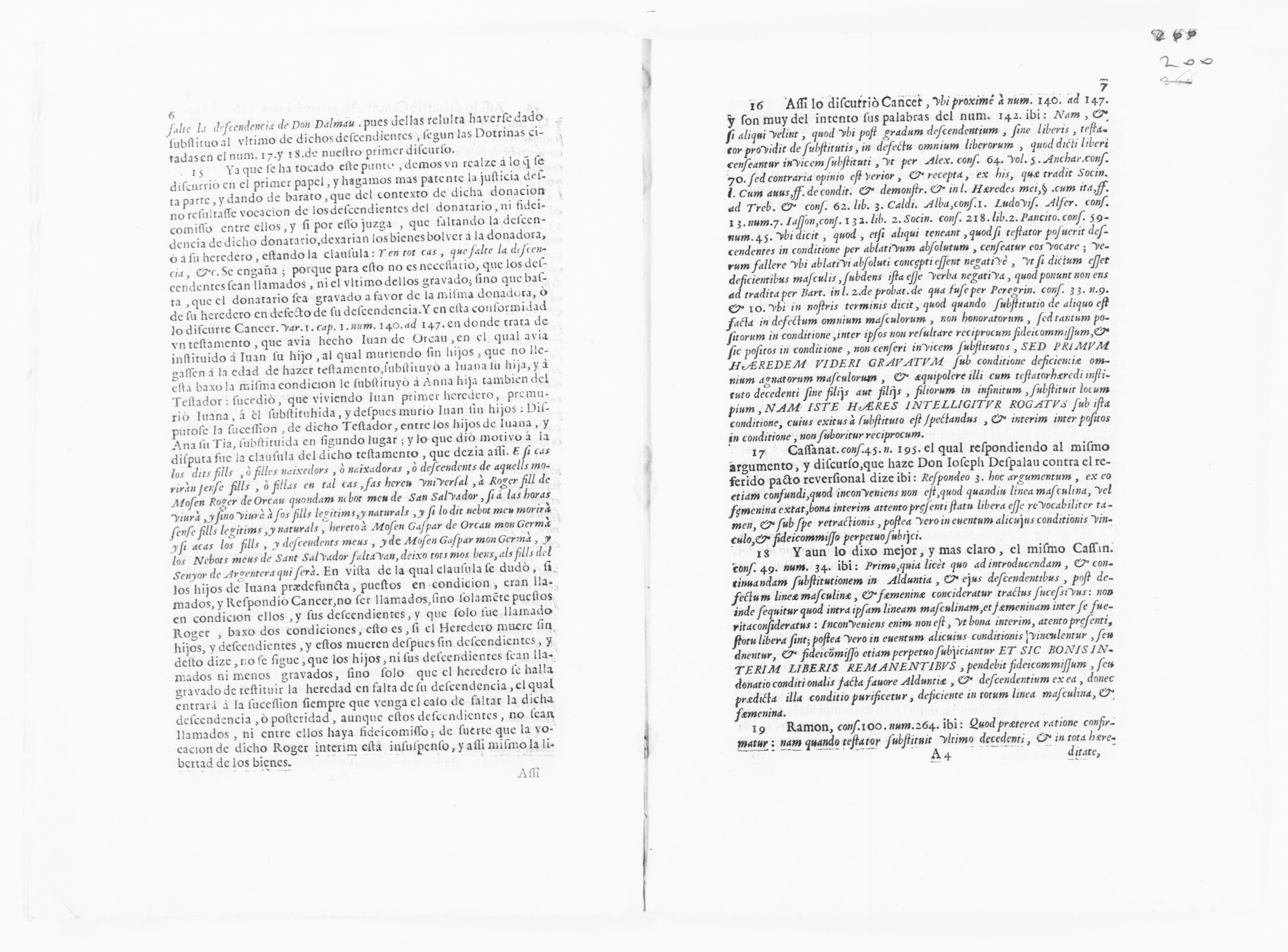 Scanned image of the current content page