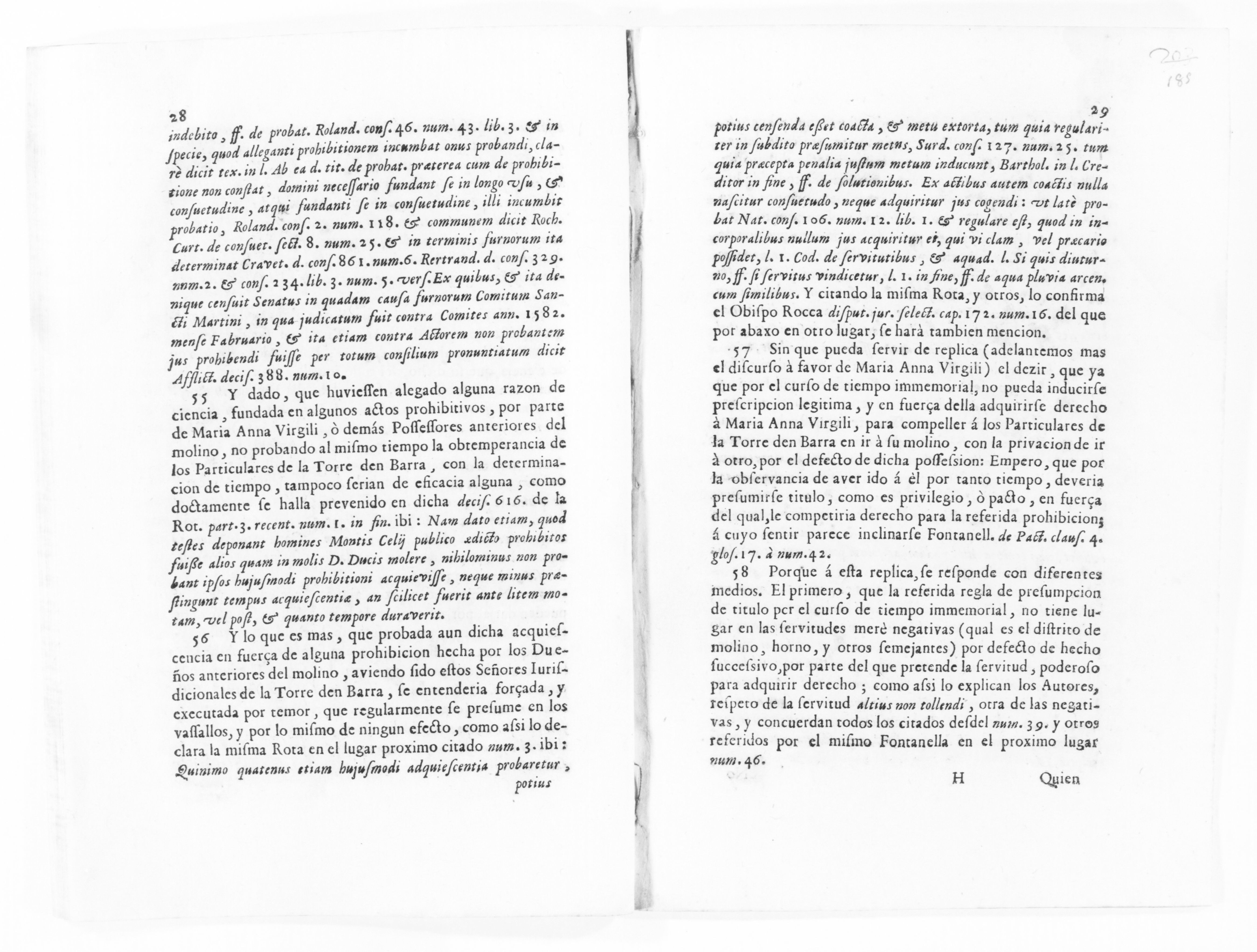 Scanned image of the current content page