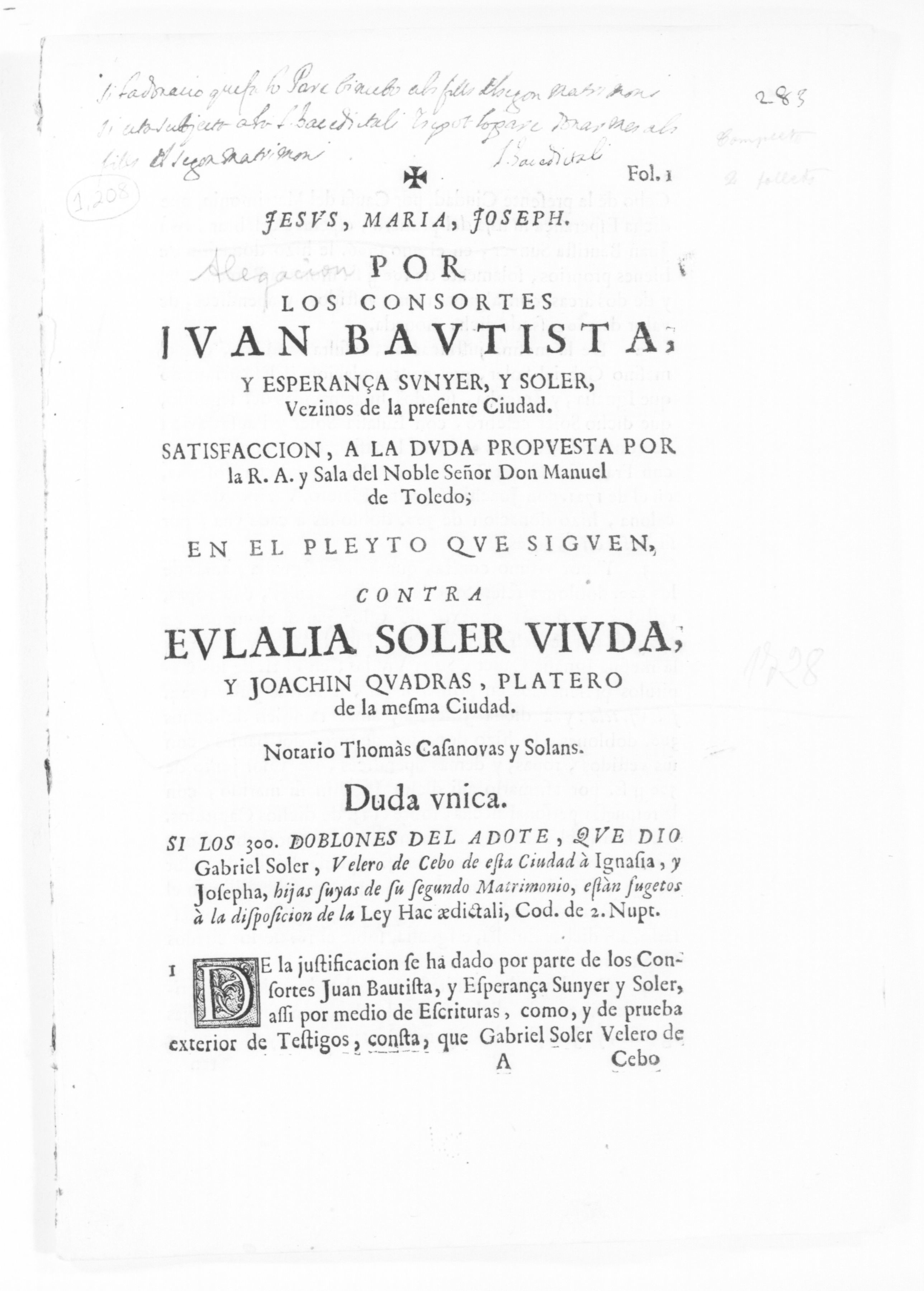 Scanned image of the current content page