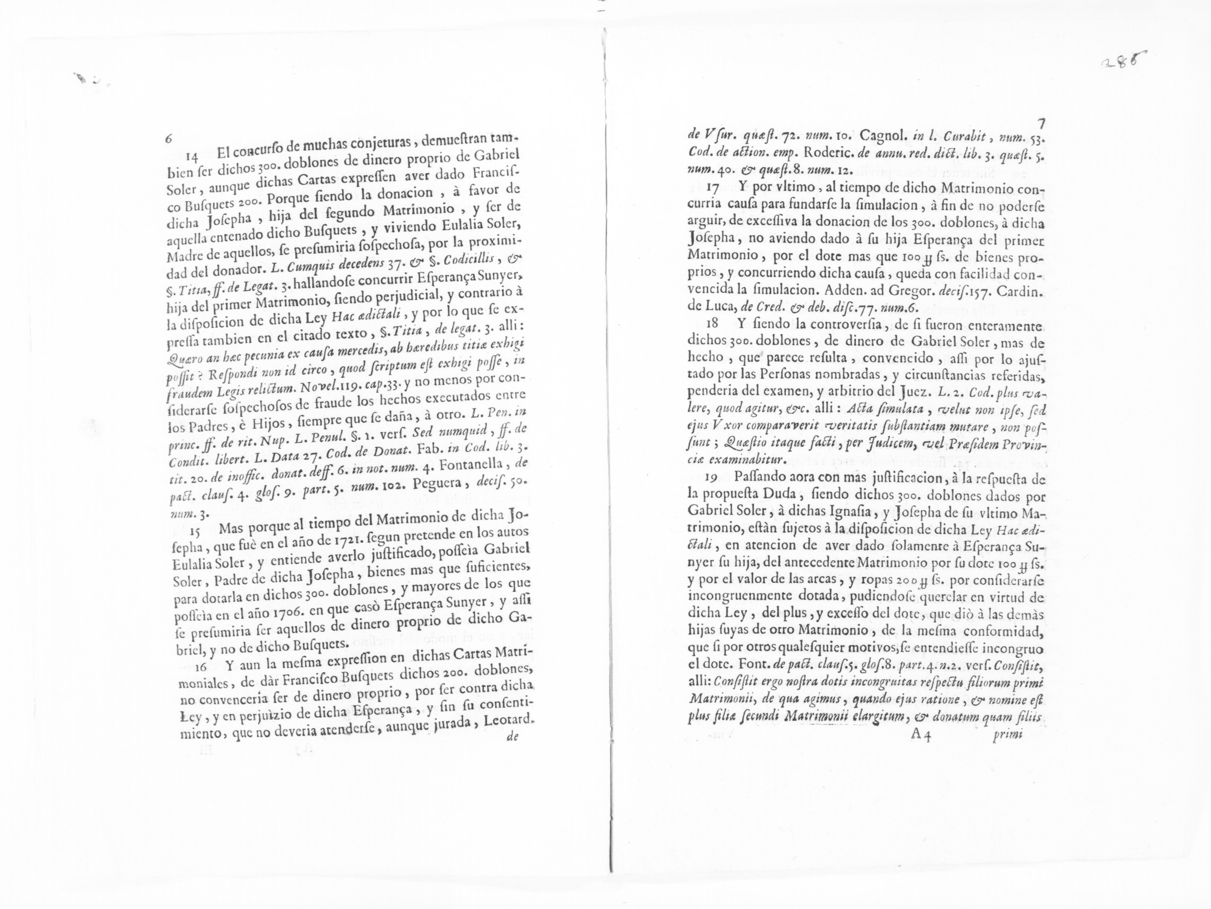 Scanned image of the current content page