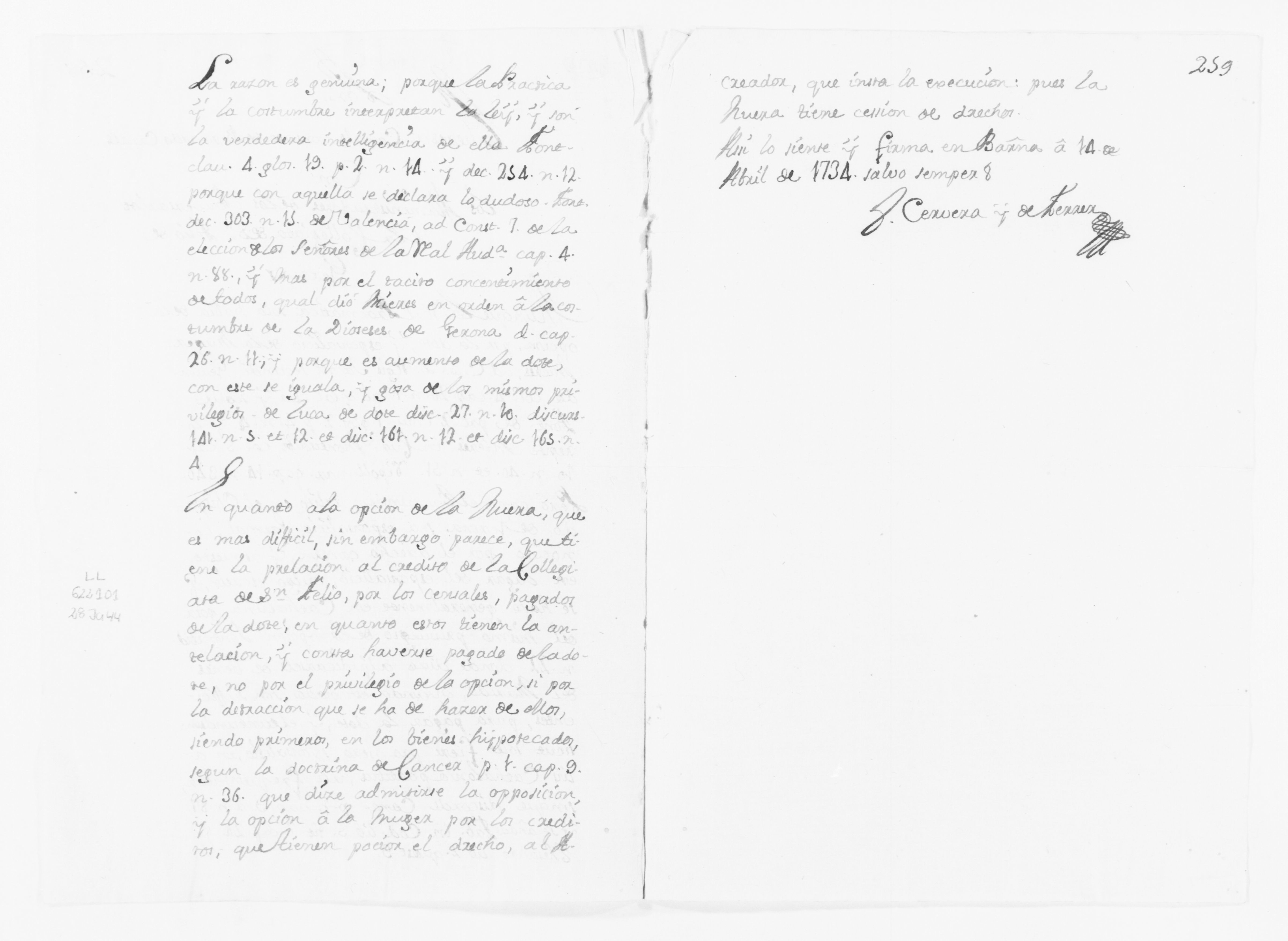 Scanned image of the current content page
