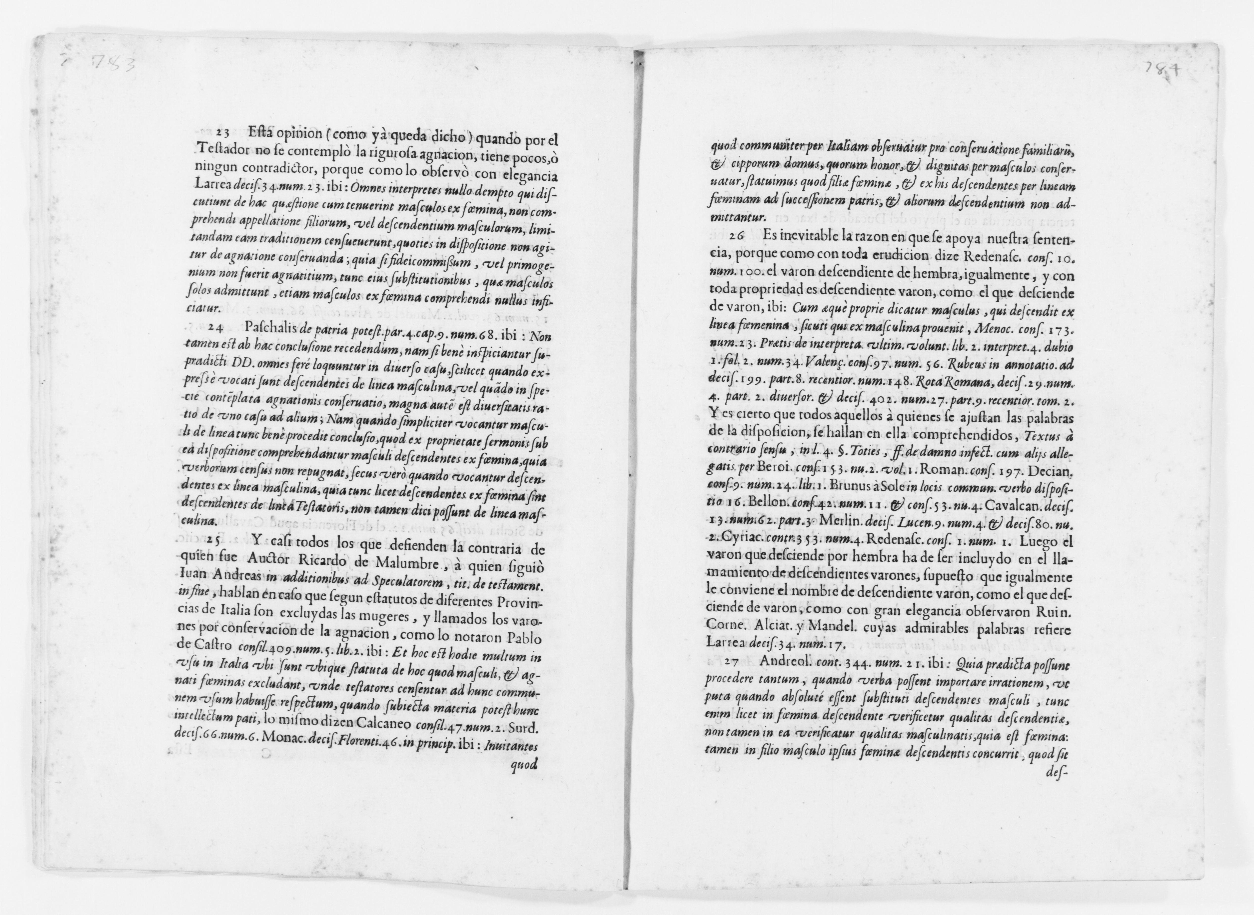 Scanned image of the current content page