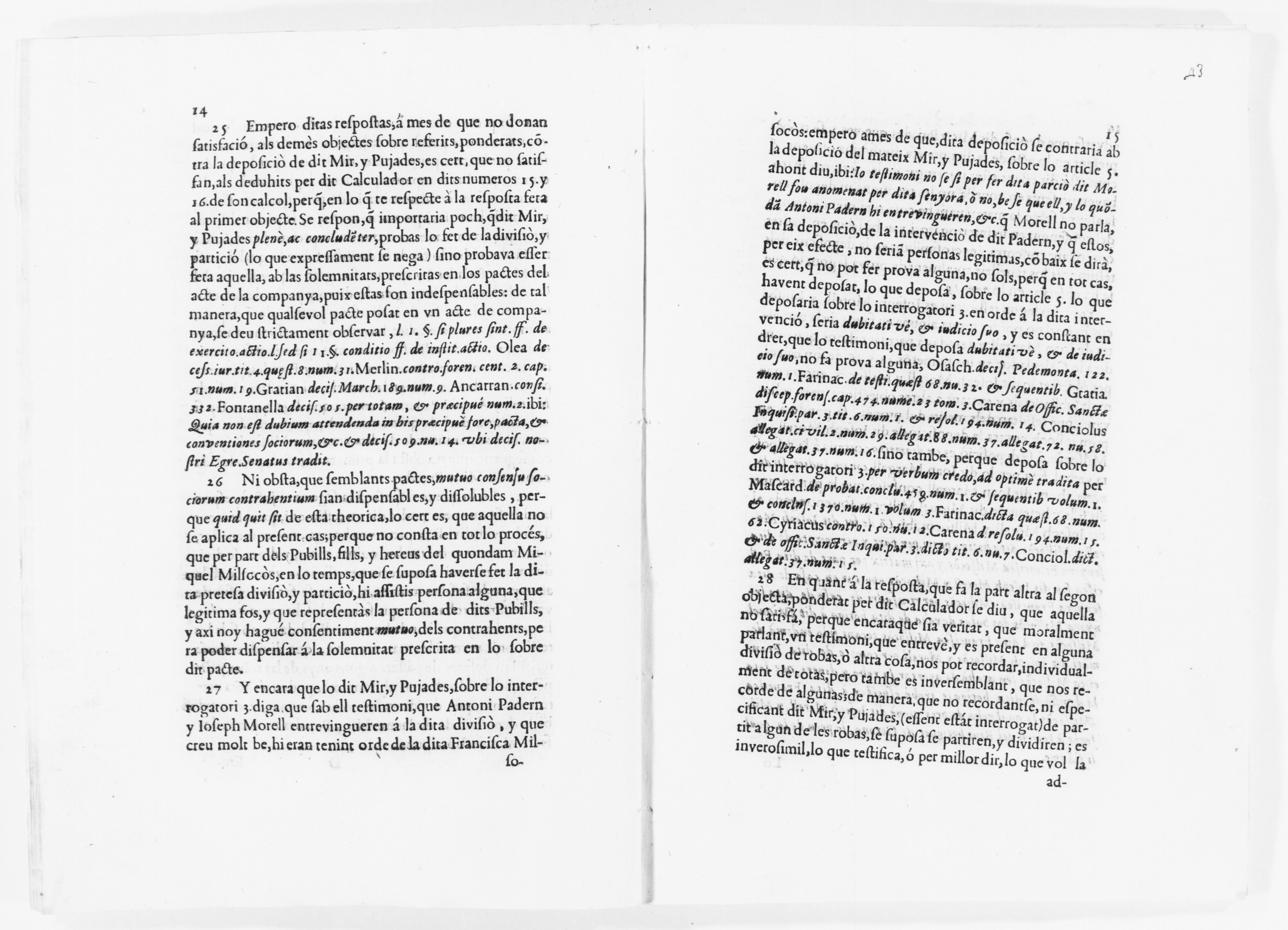 Scanned image of the current content page