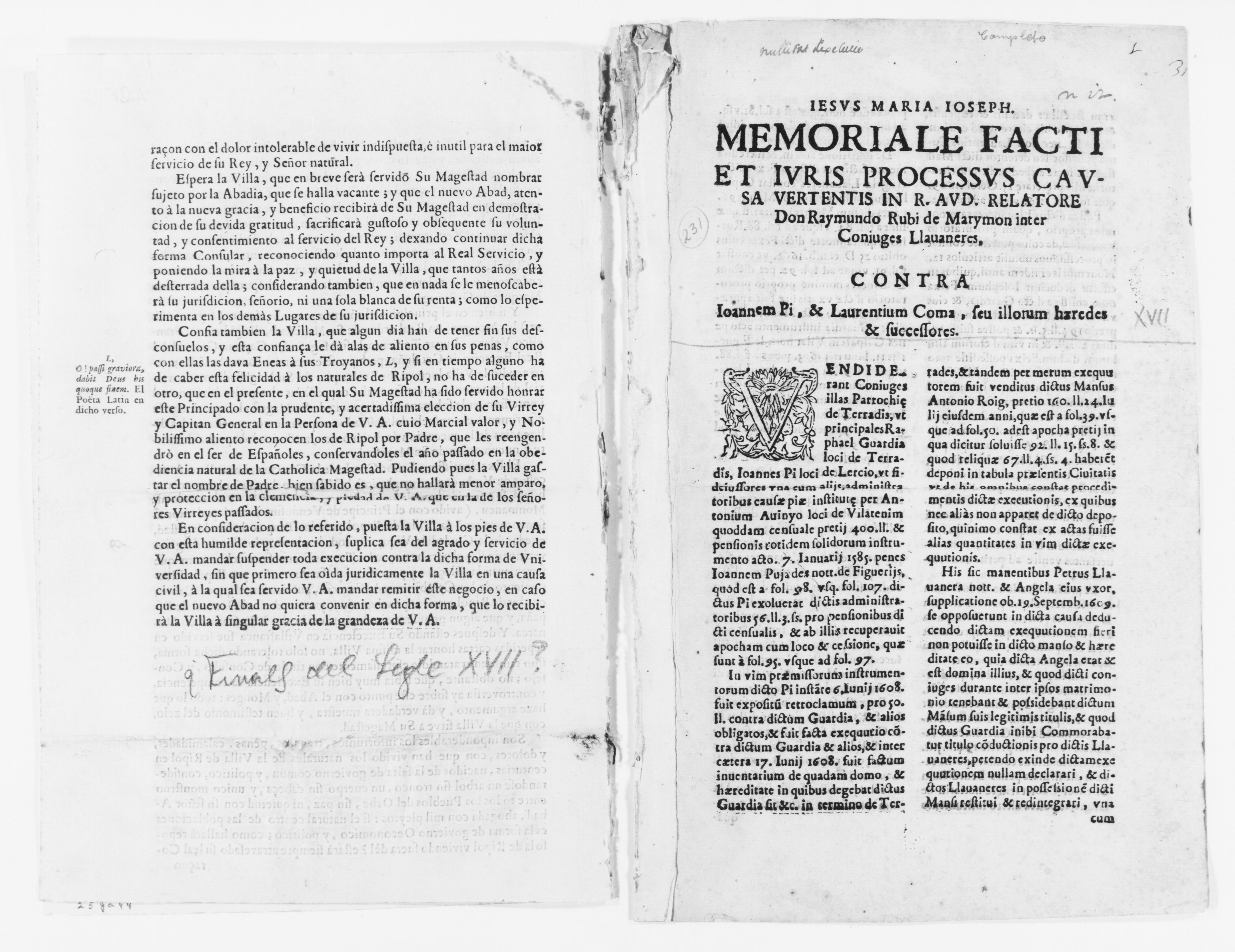 Scanned image of the current content page