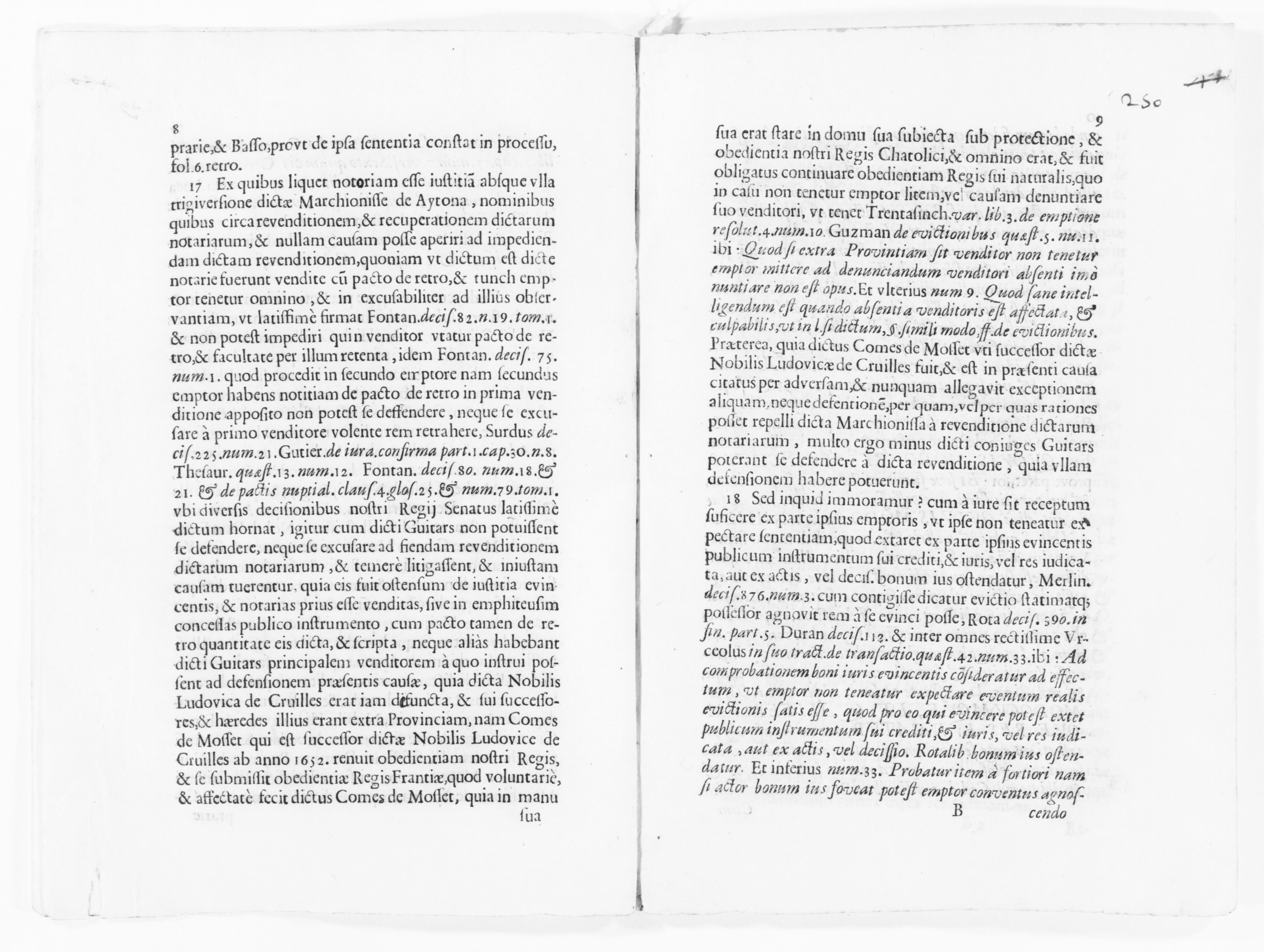 Scanned image of the current content page