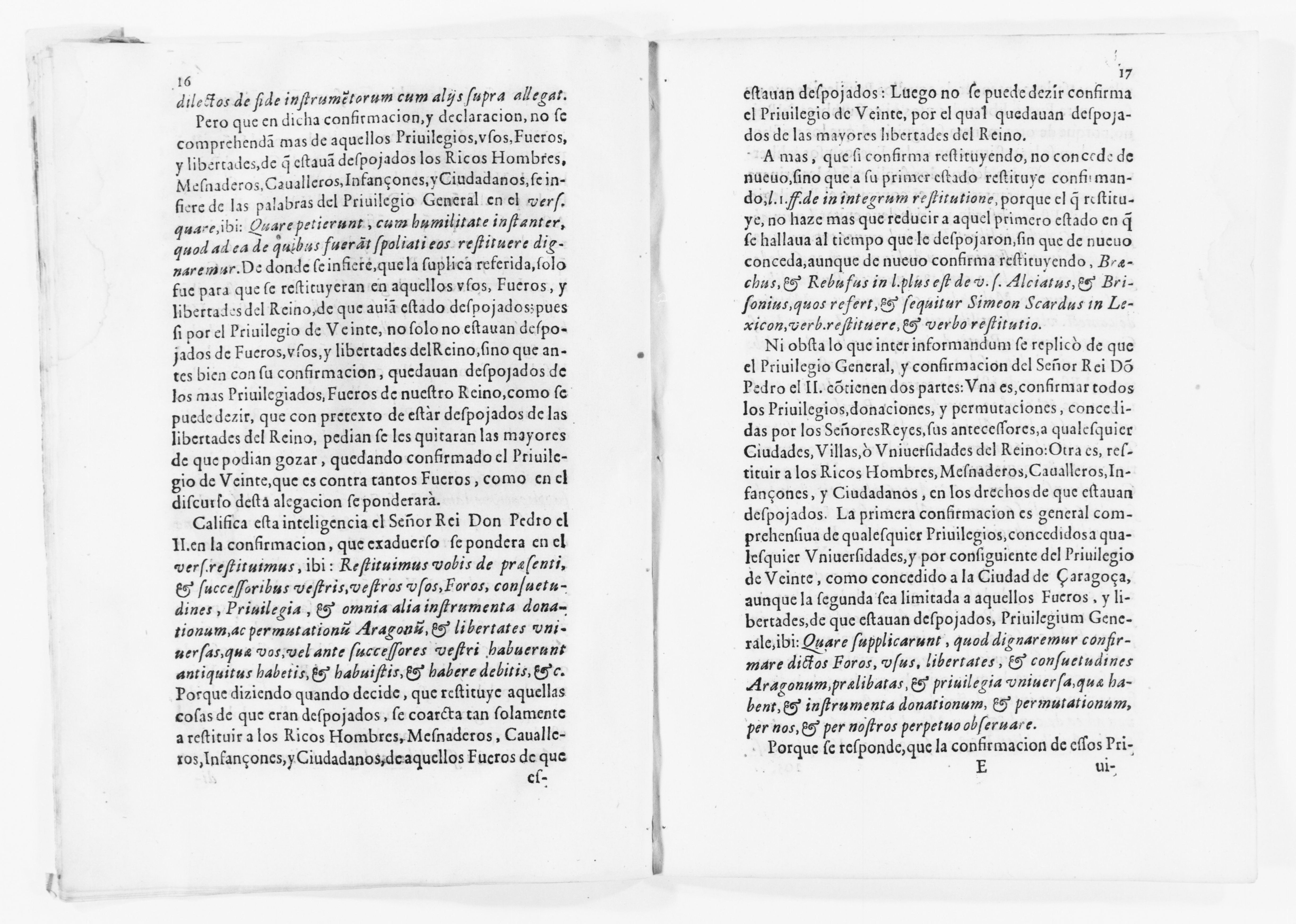 Scanned image of the current content page