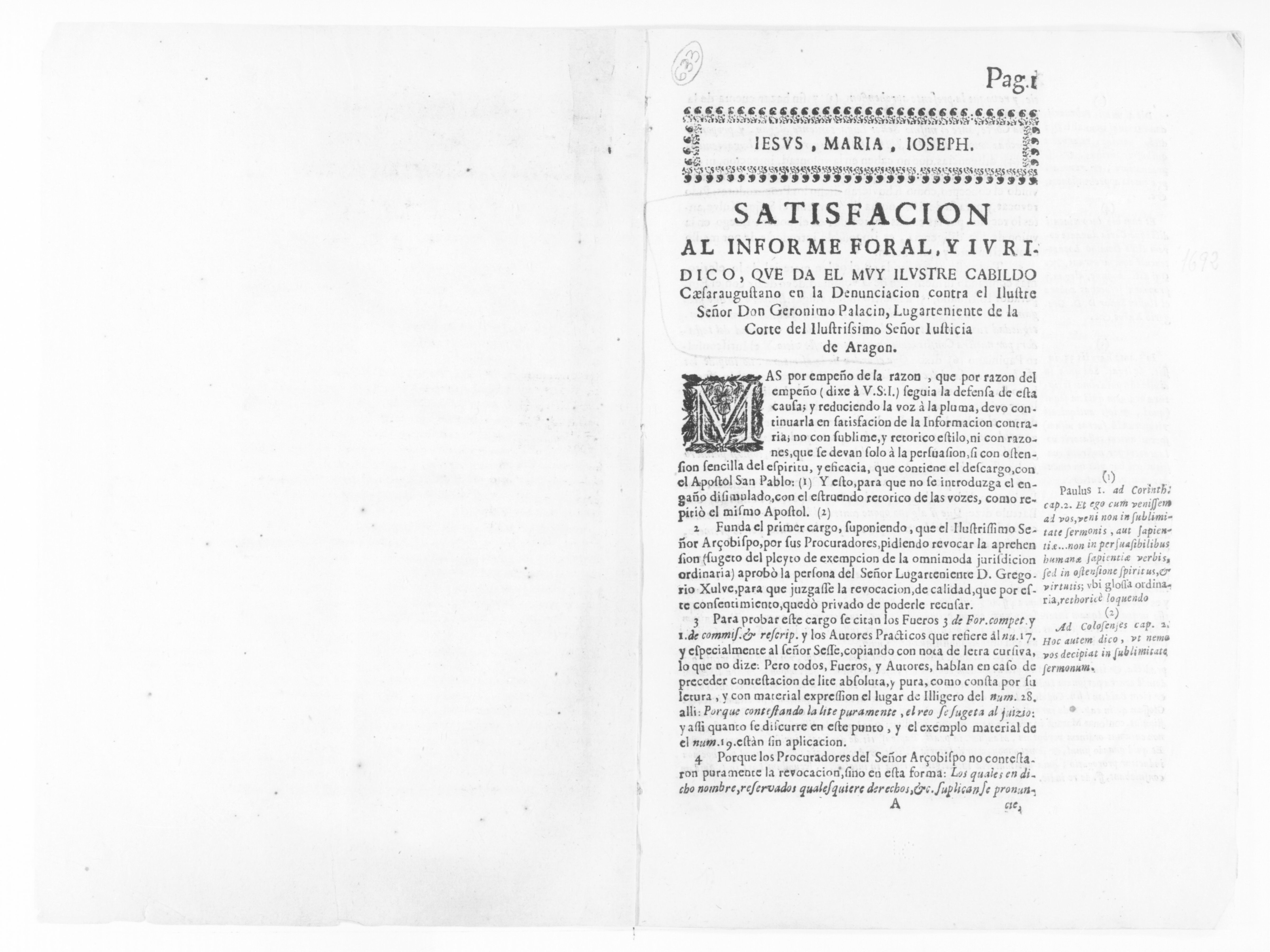 Scanned image of the current content page
