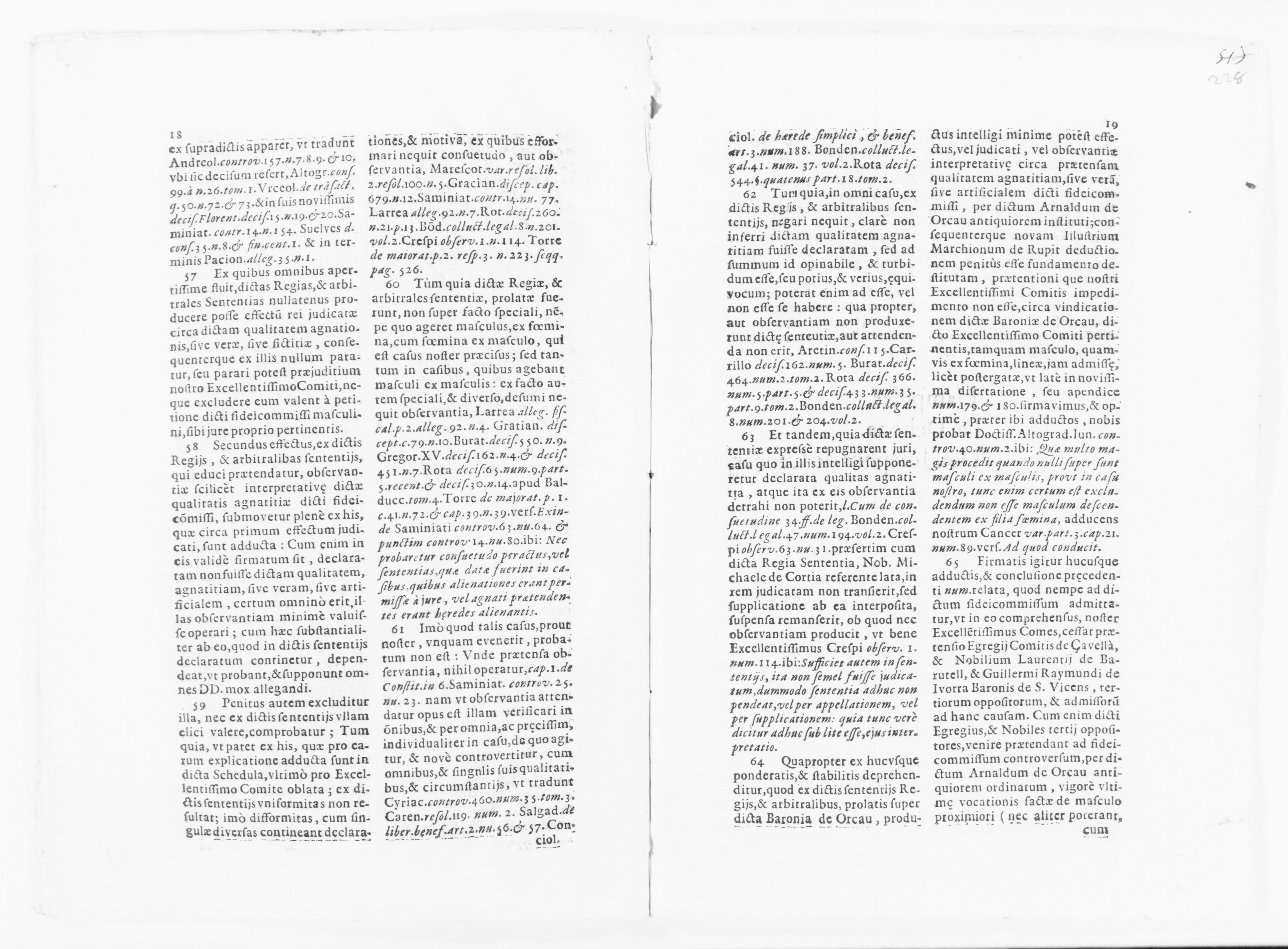 Scanned image of the current content page