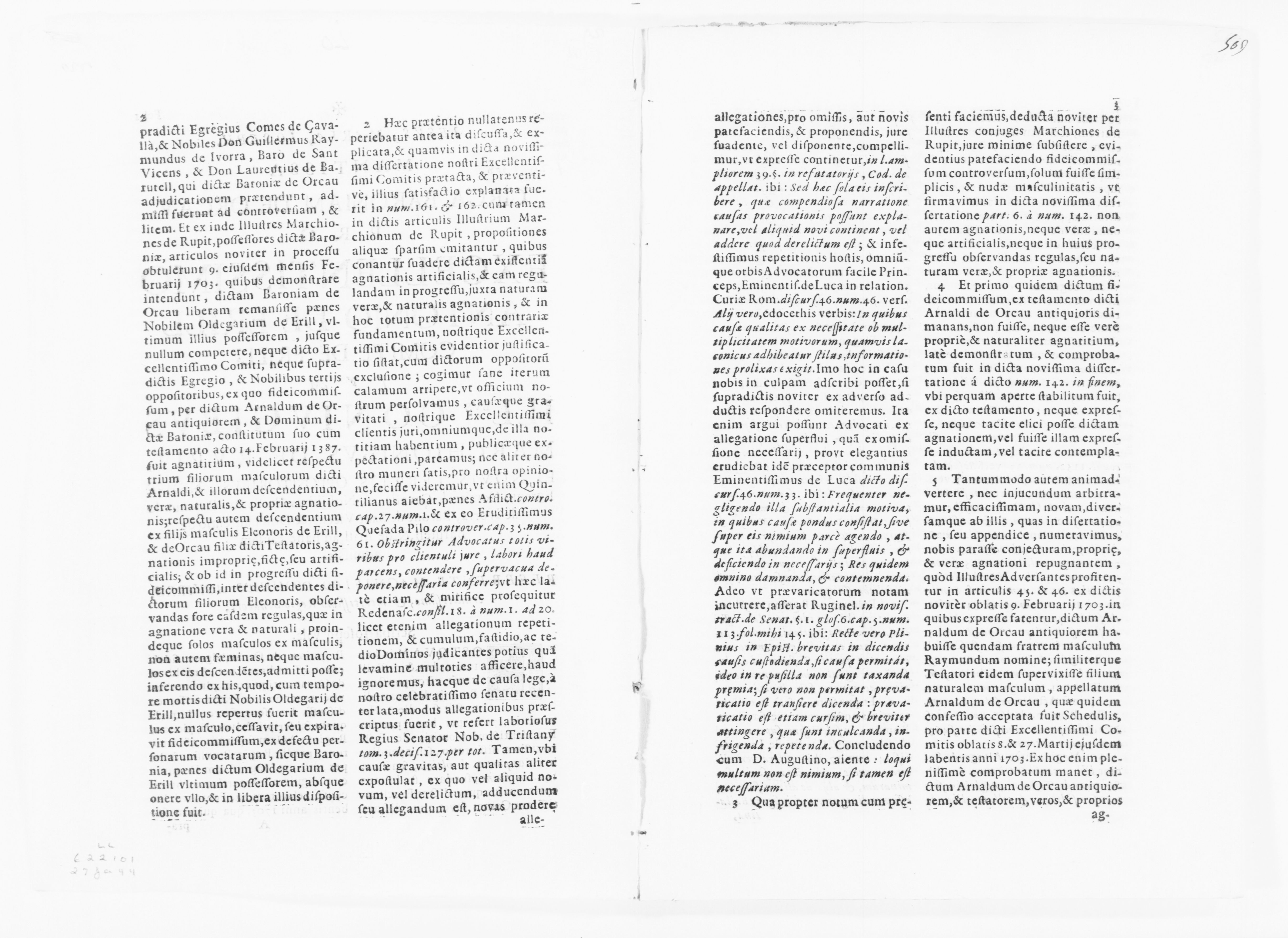 Scanned image of the current content page