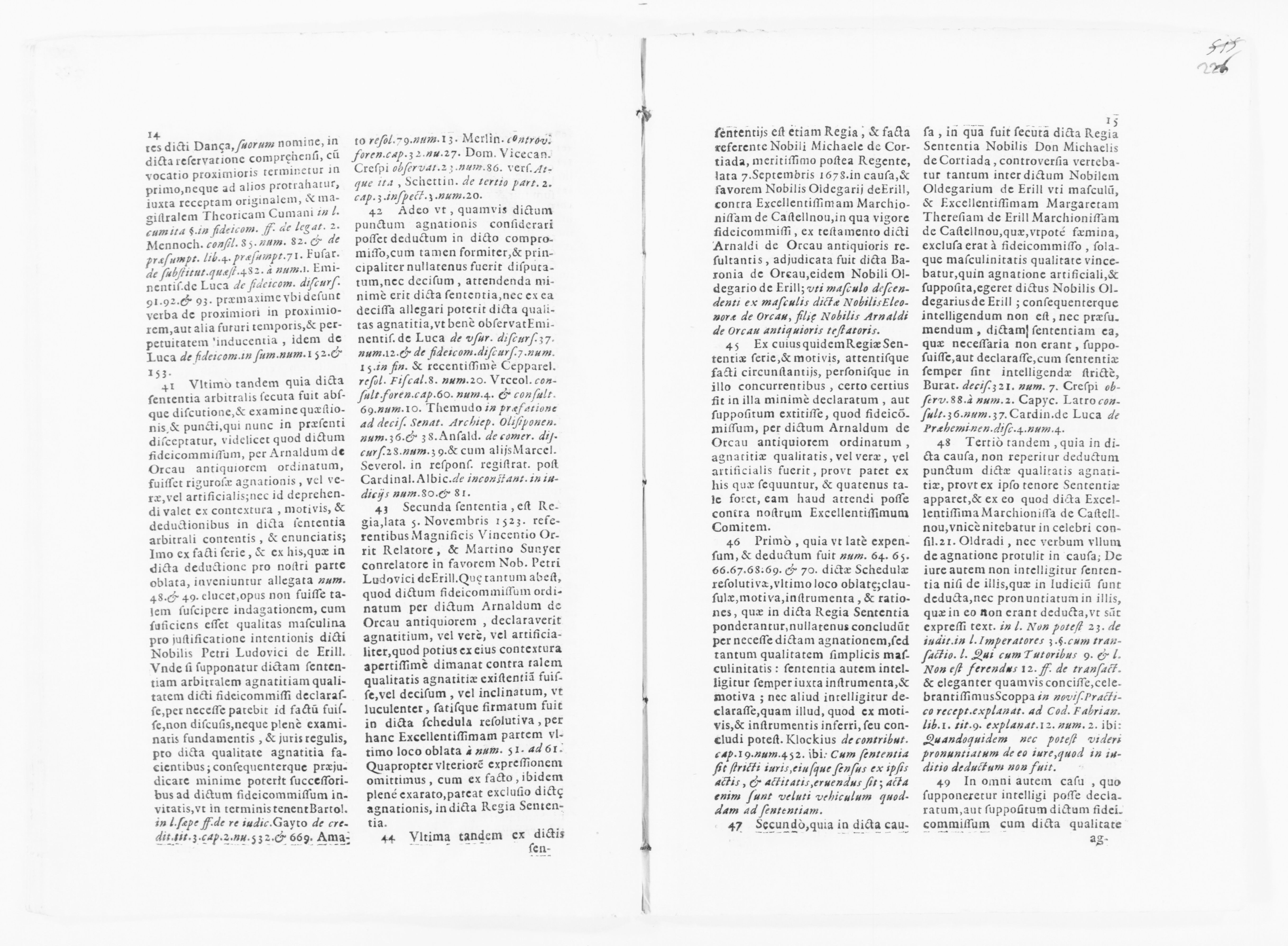 Scanned image of the current content page