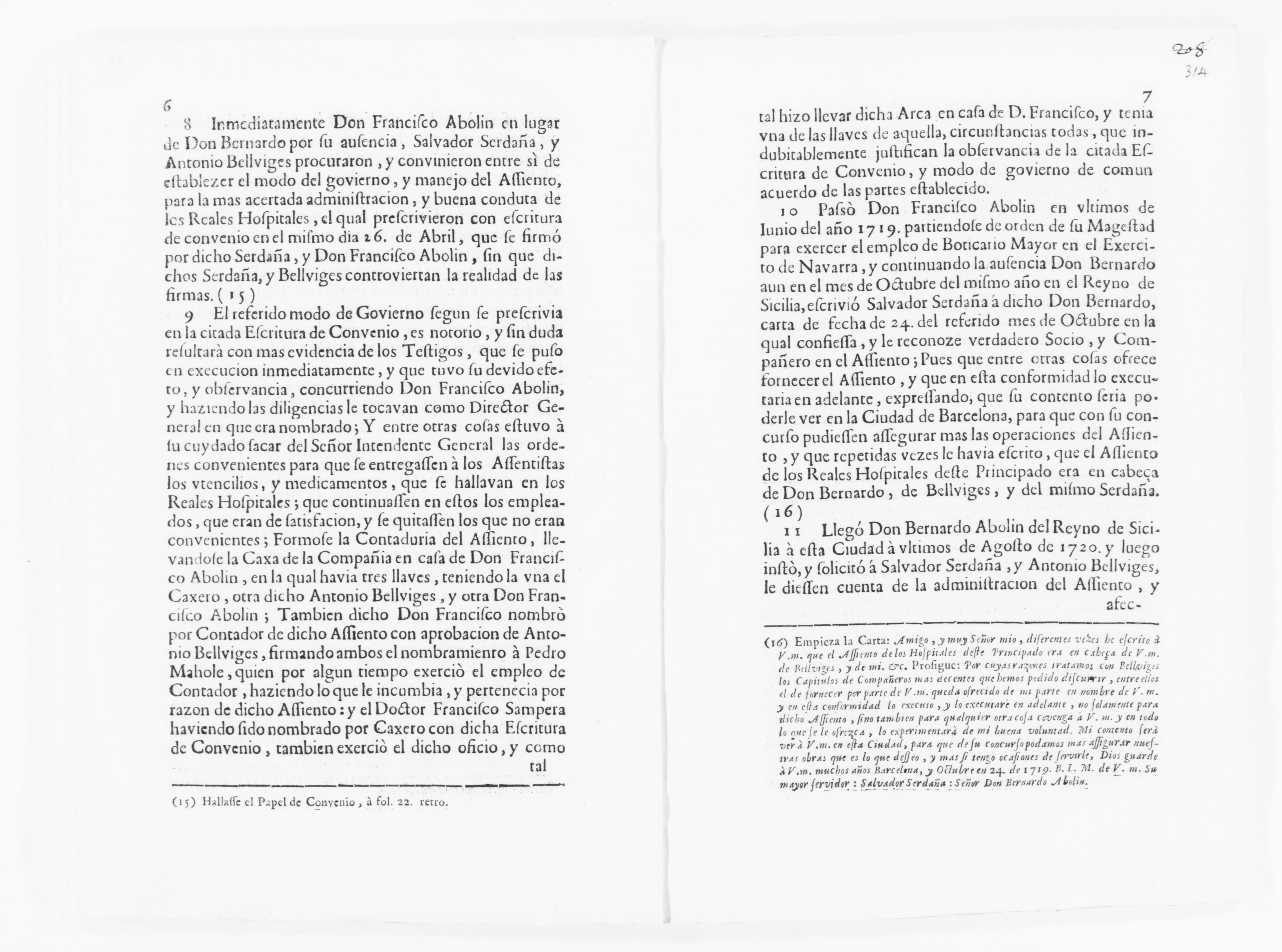 Scanned image of the current content page