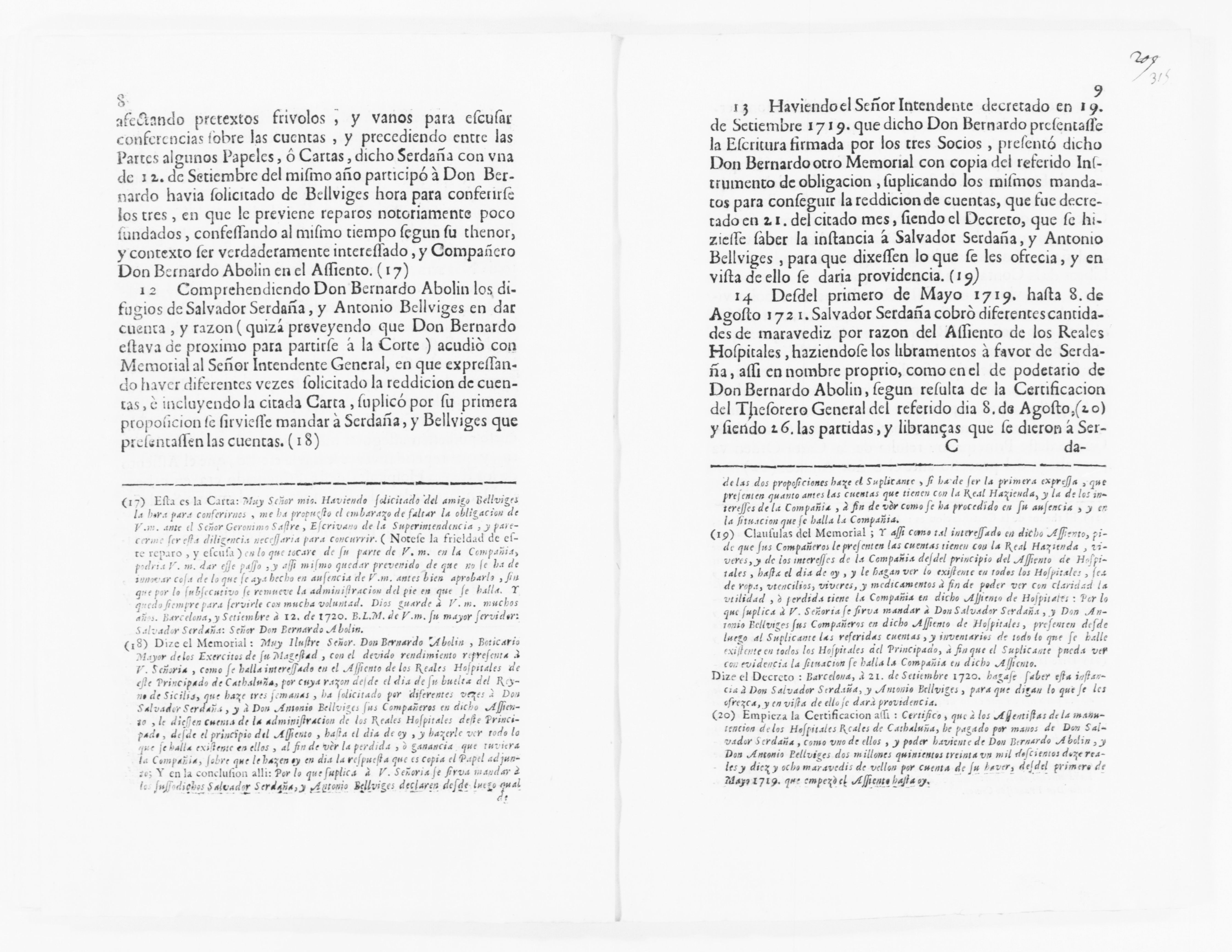 Scanned image of the current content page