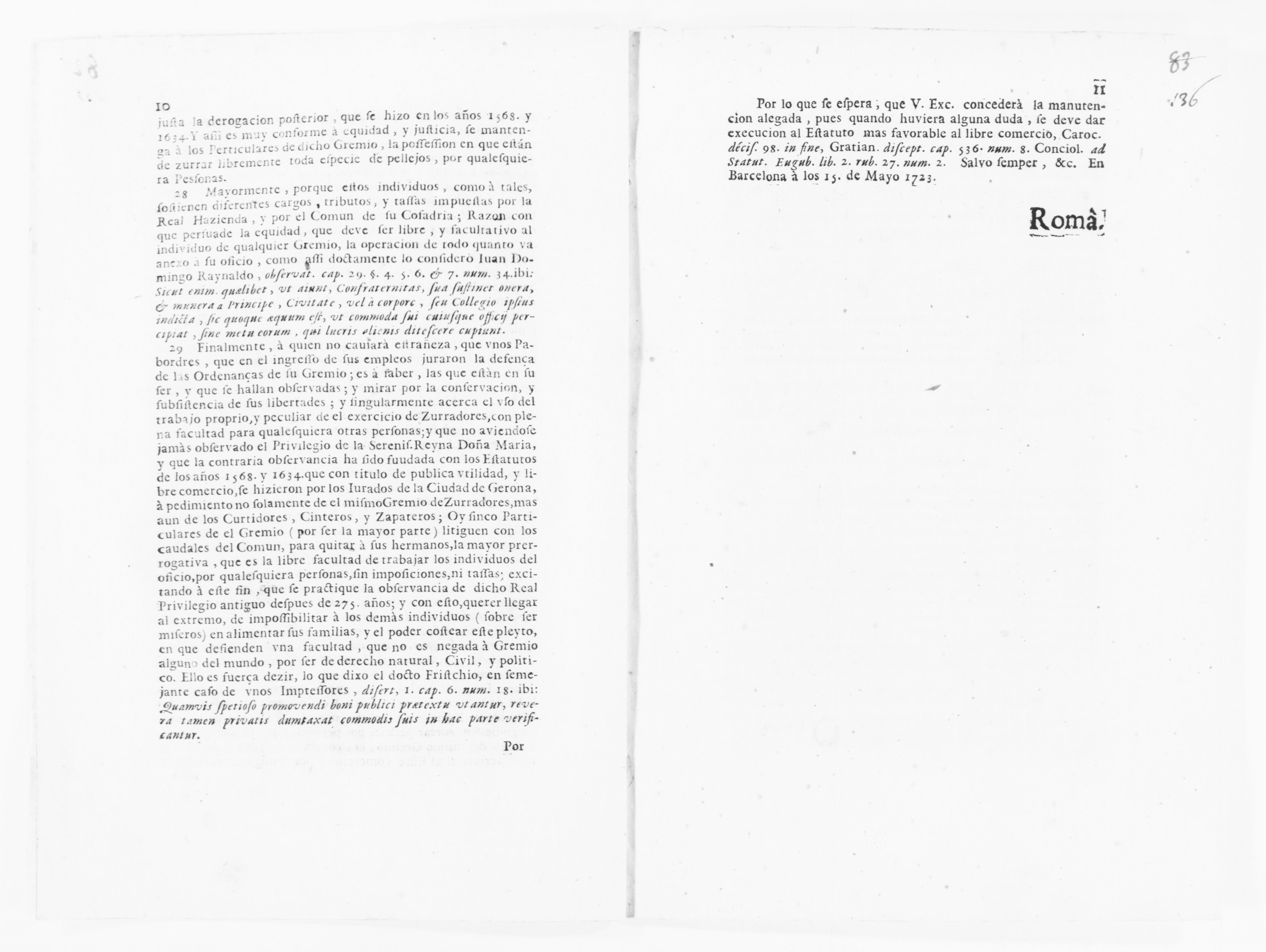 Scanned image of the current content page