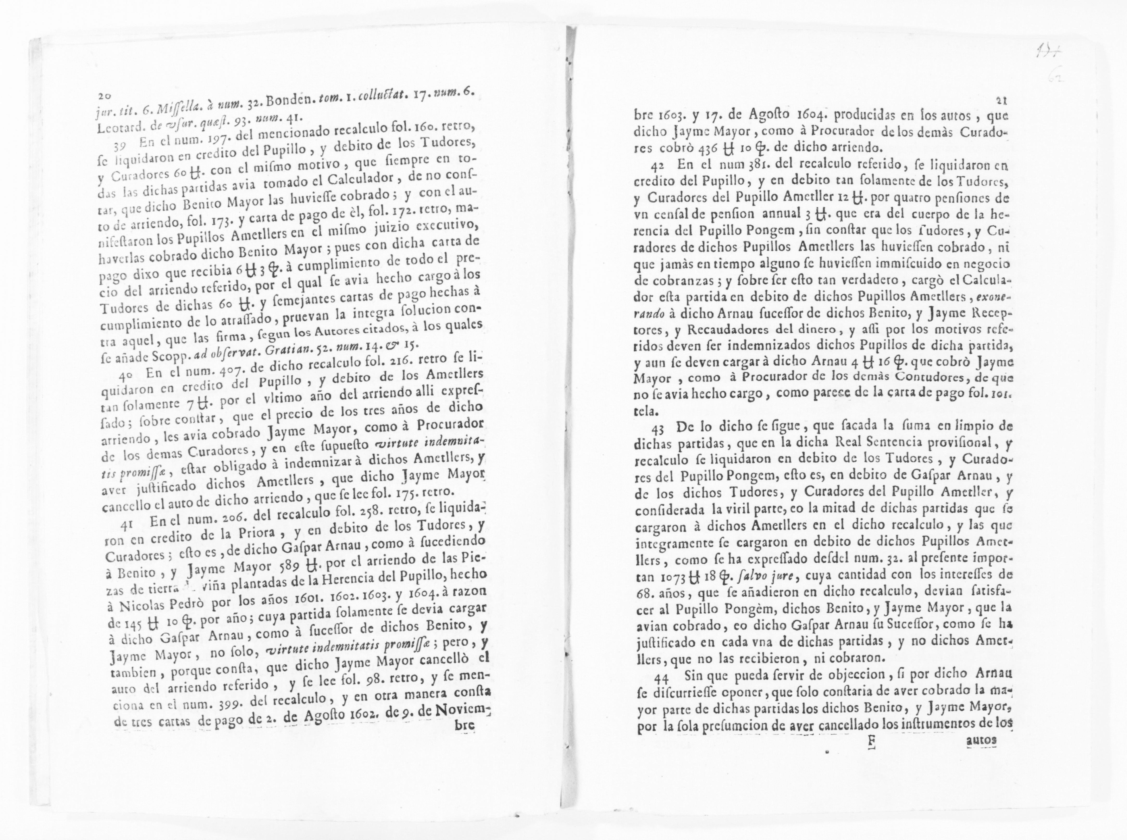 Scanned image of the current content page