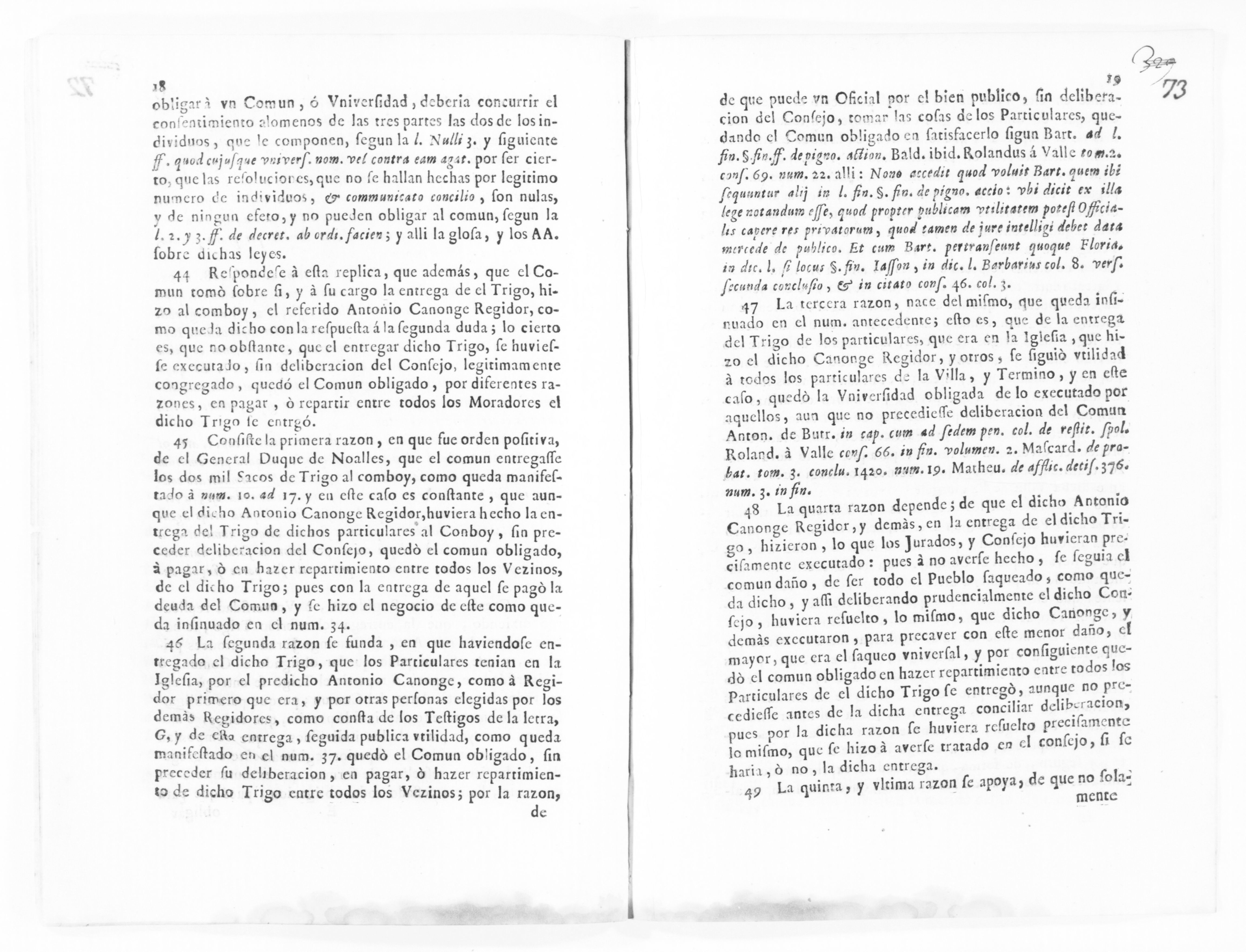 Scanned image of the current content page