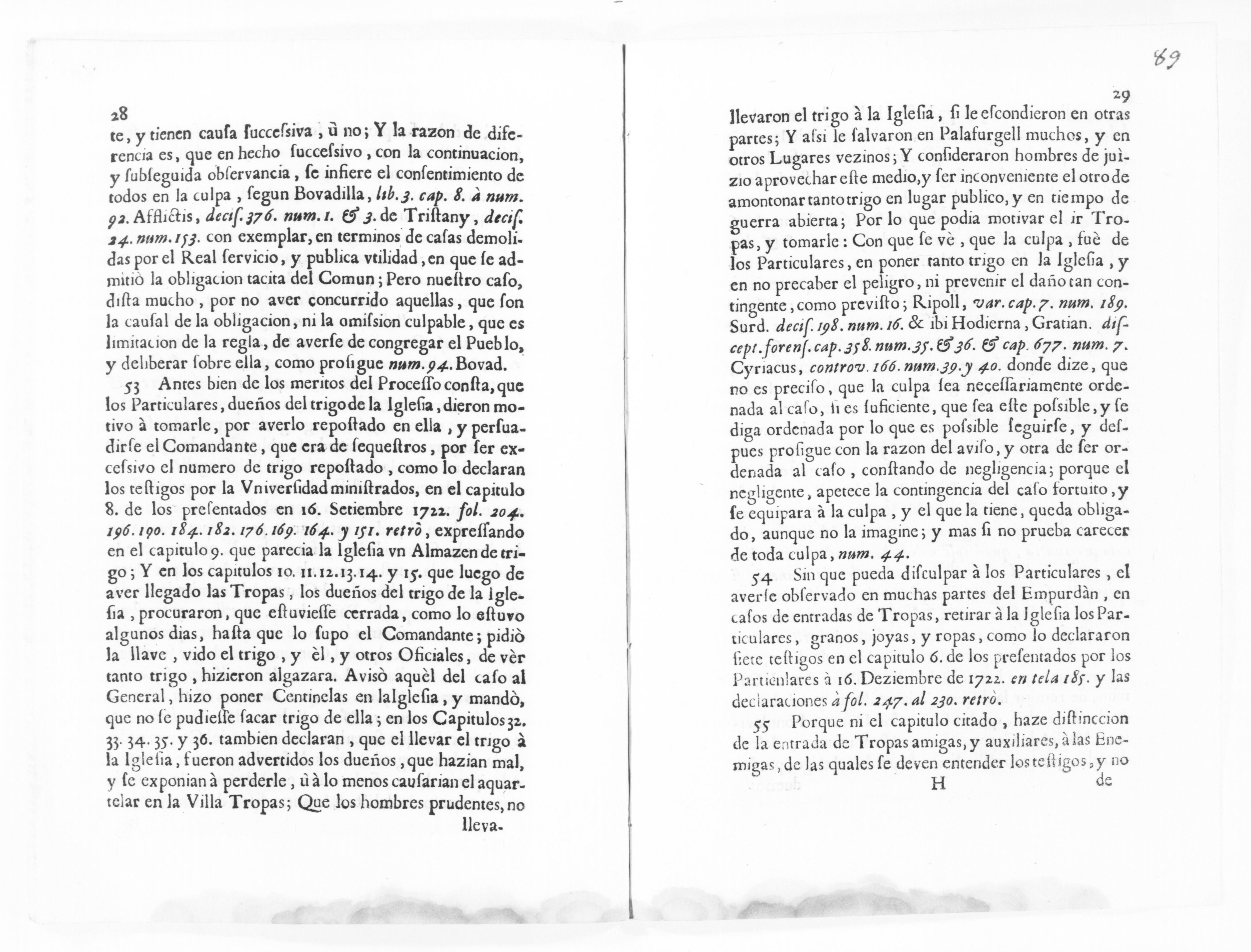 Scanned image of the current content page