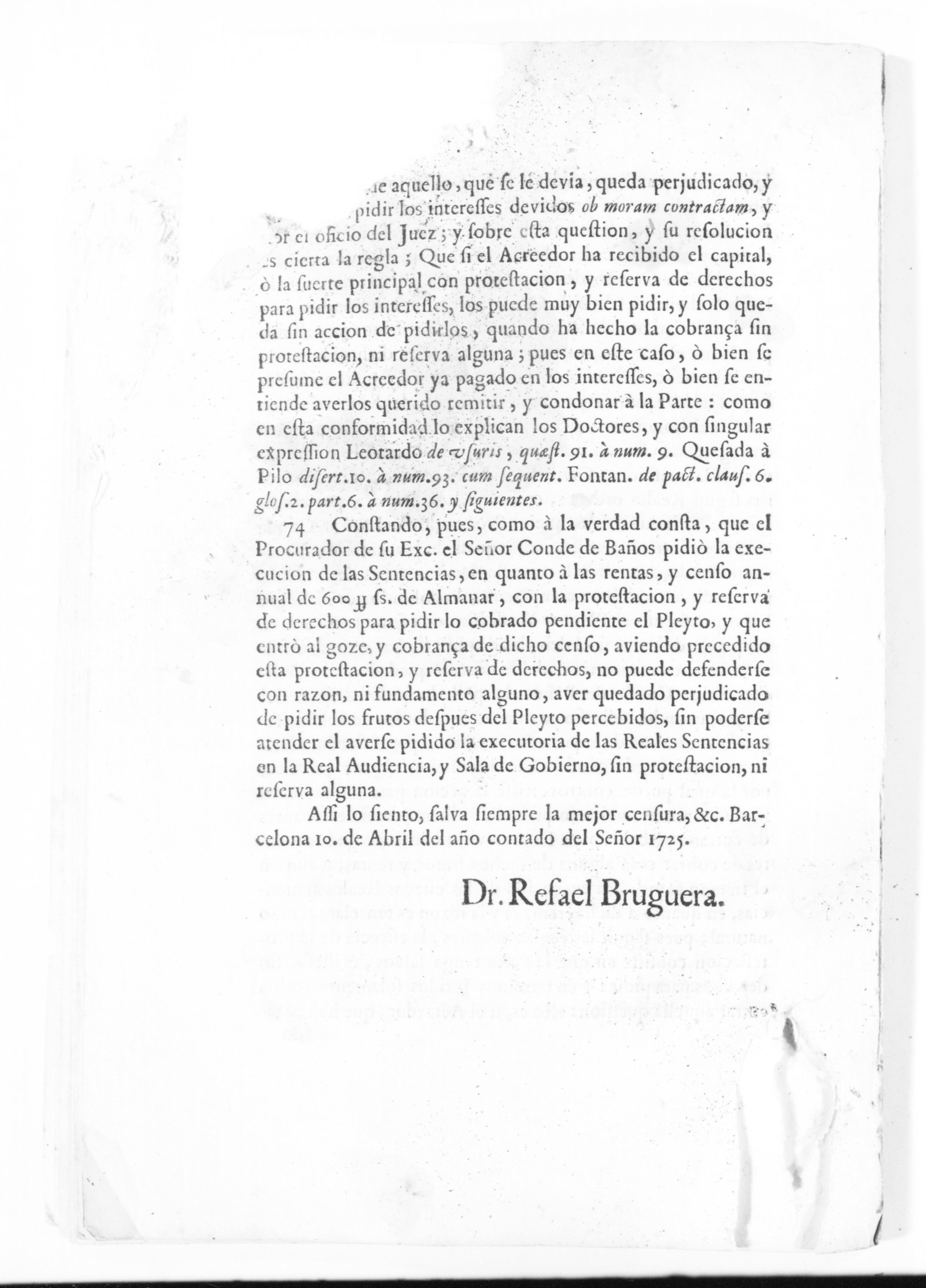 Scanned image of the current content page