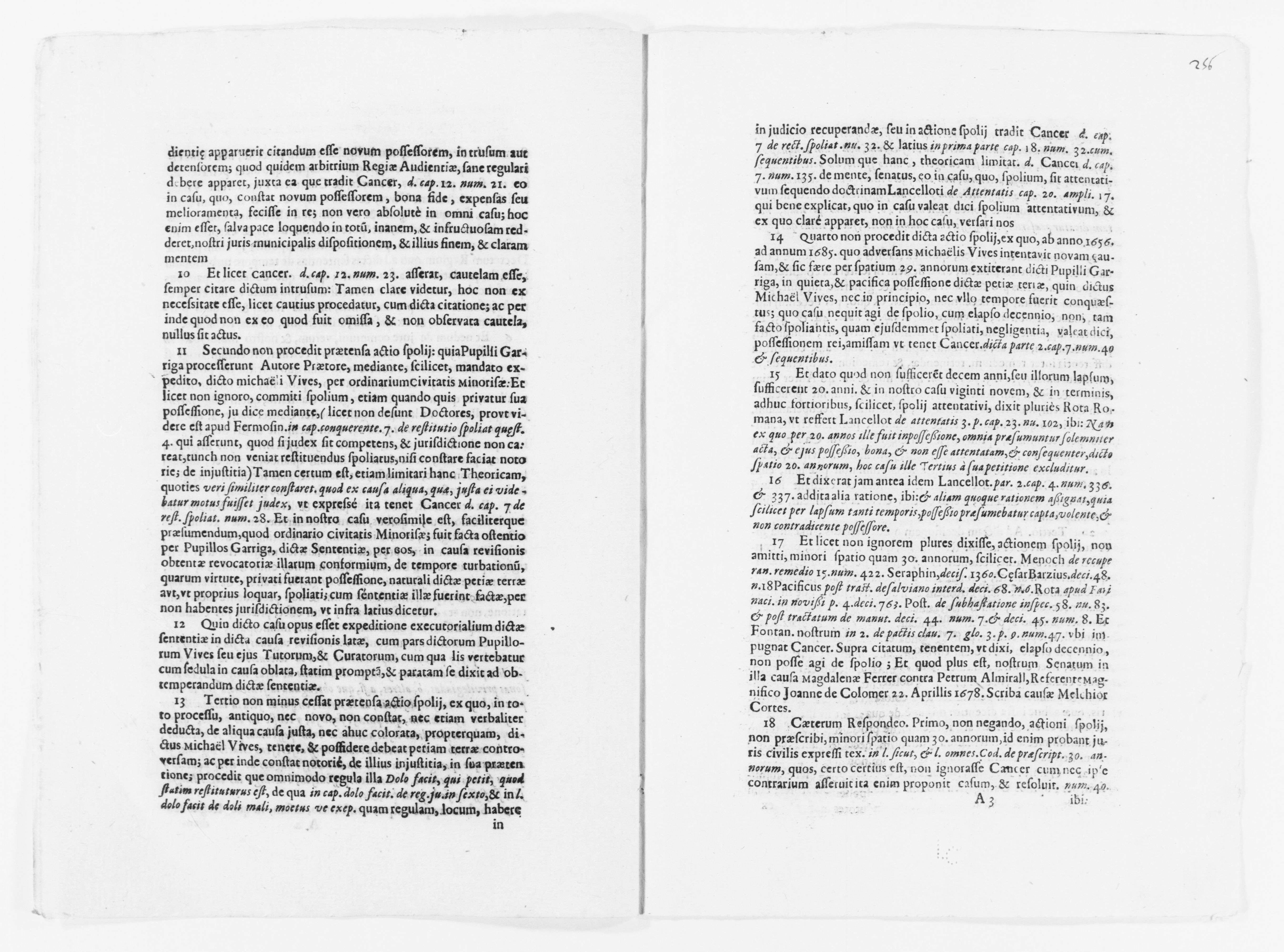 Scanned image of the current content page