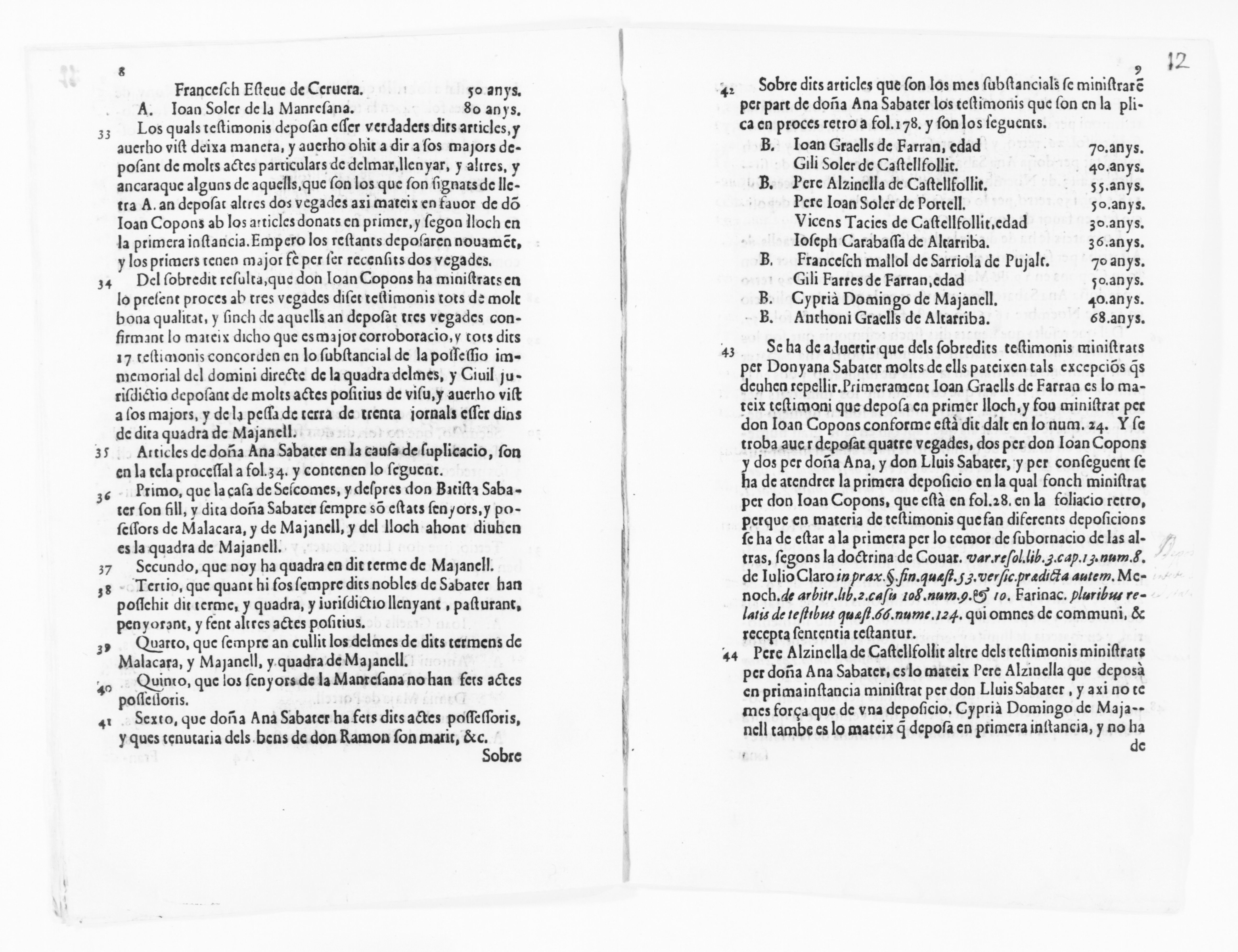 Scanned image of the current content page