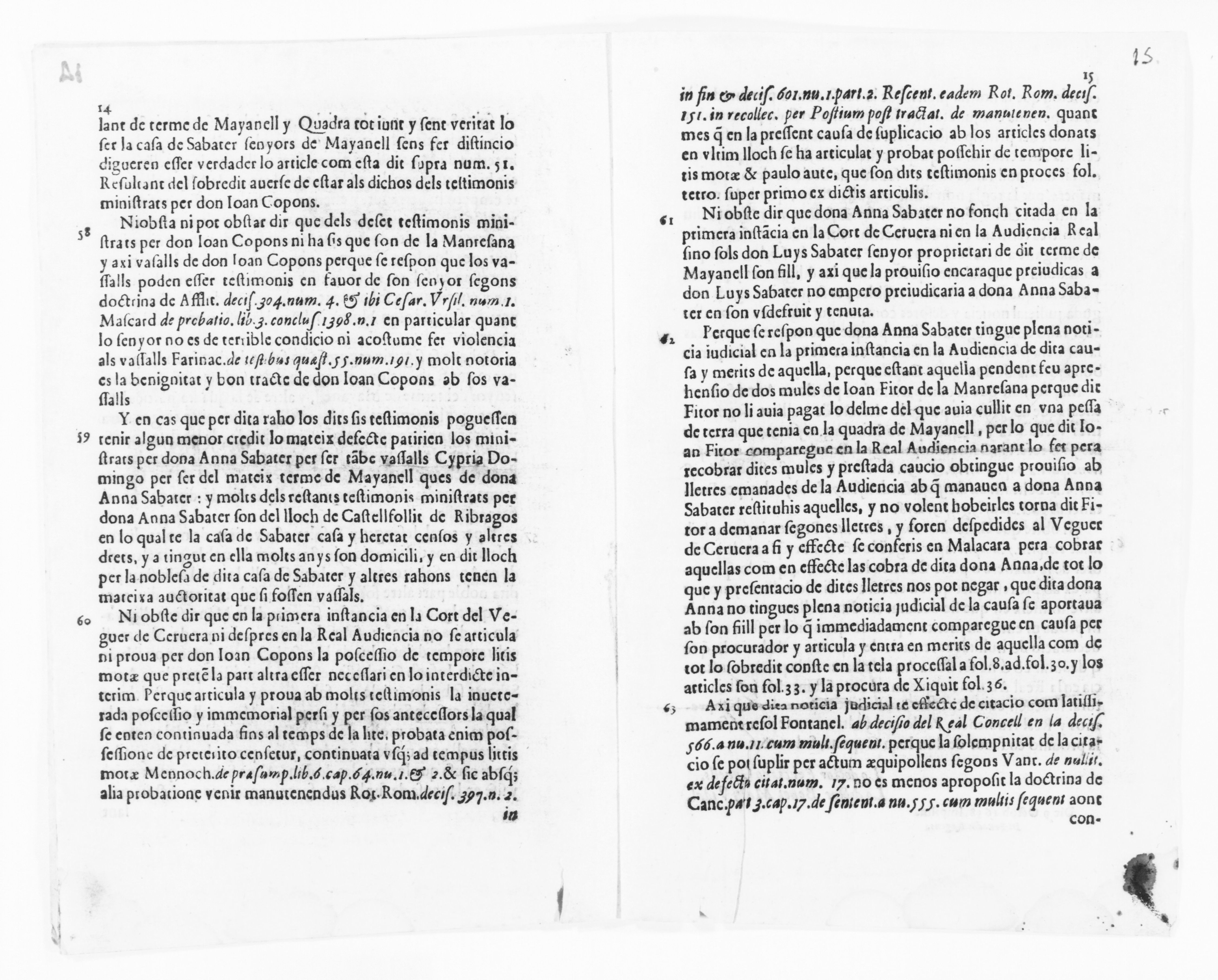 Scanned image of the current content page