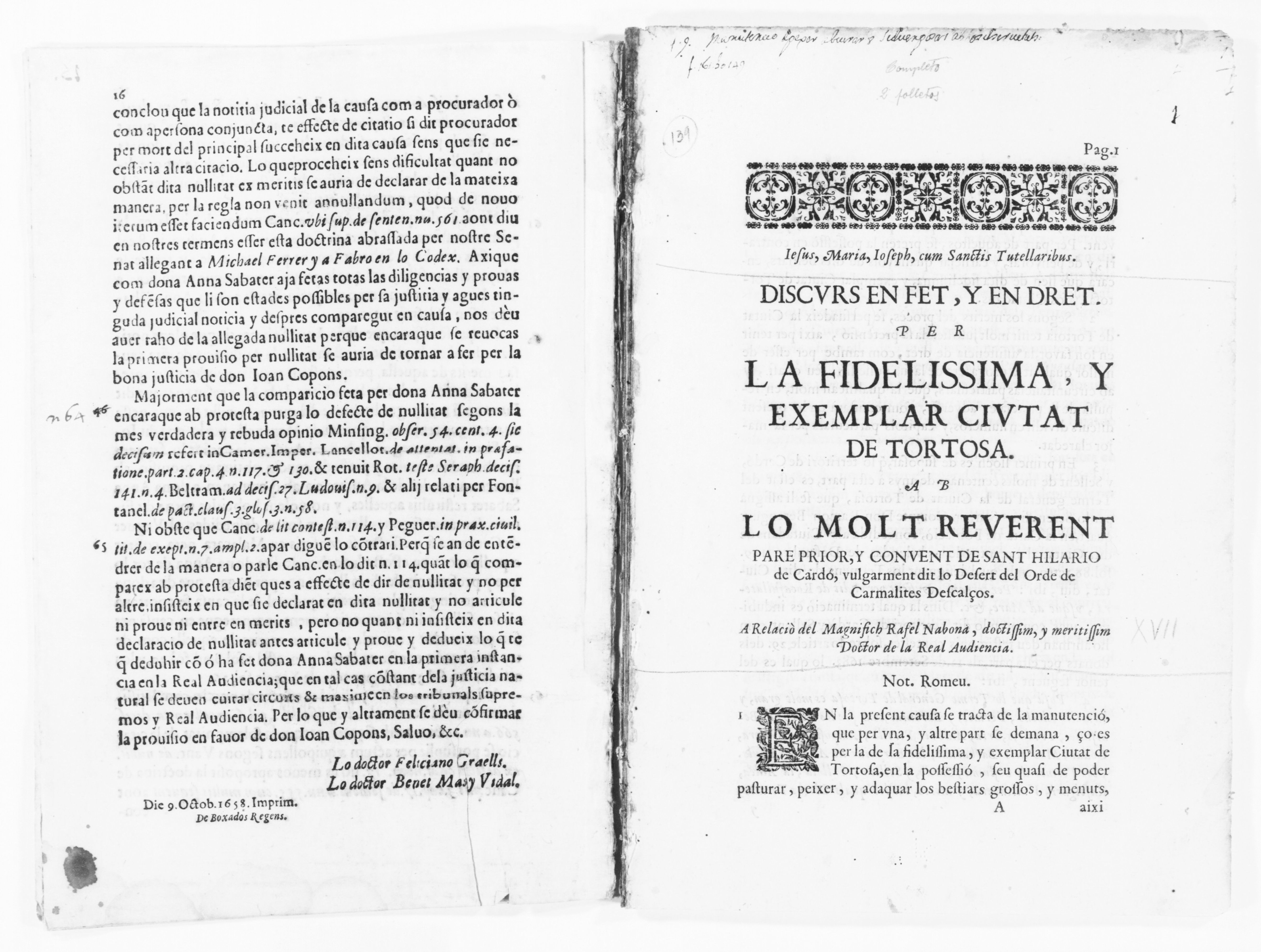 Scanned image of the current content page