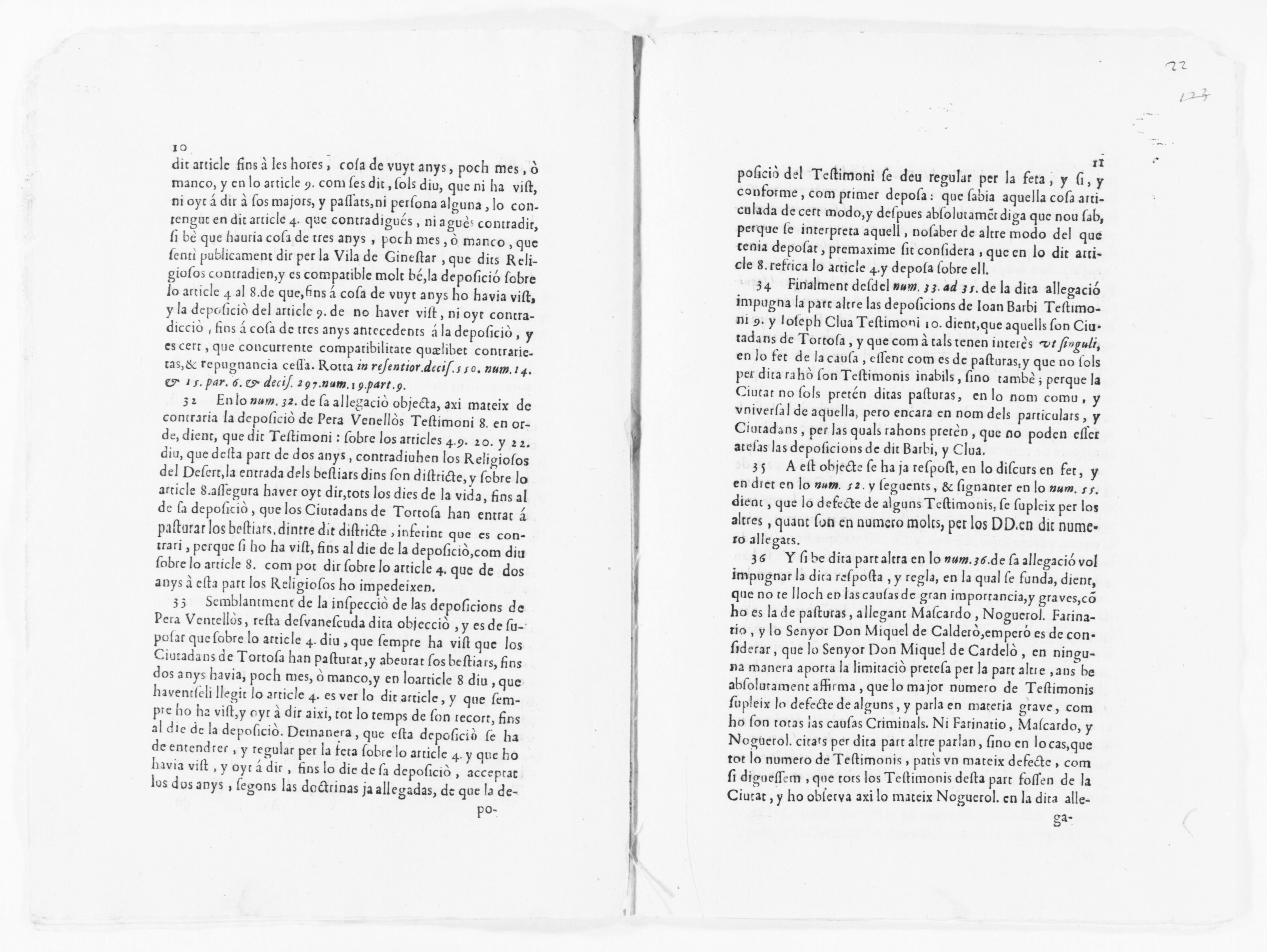 Scanned image of the current content page