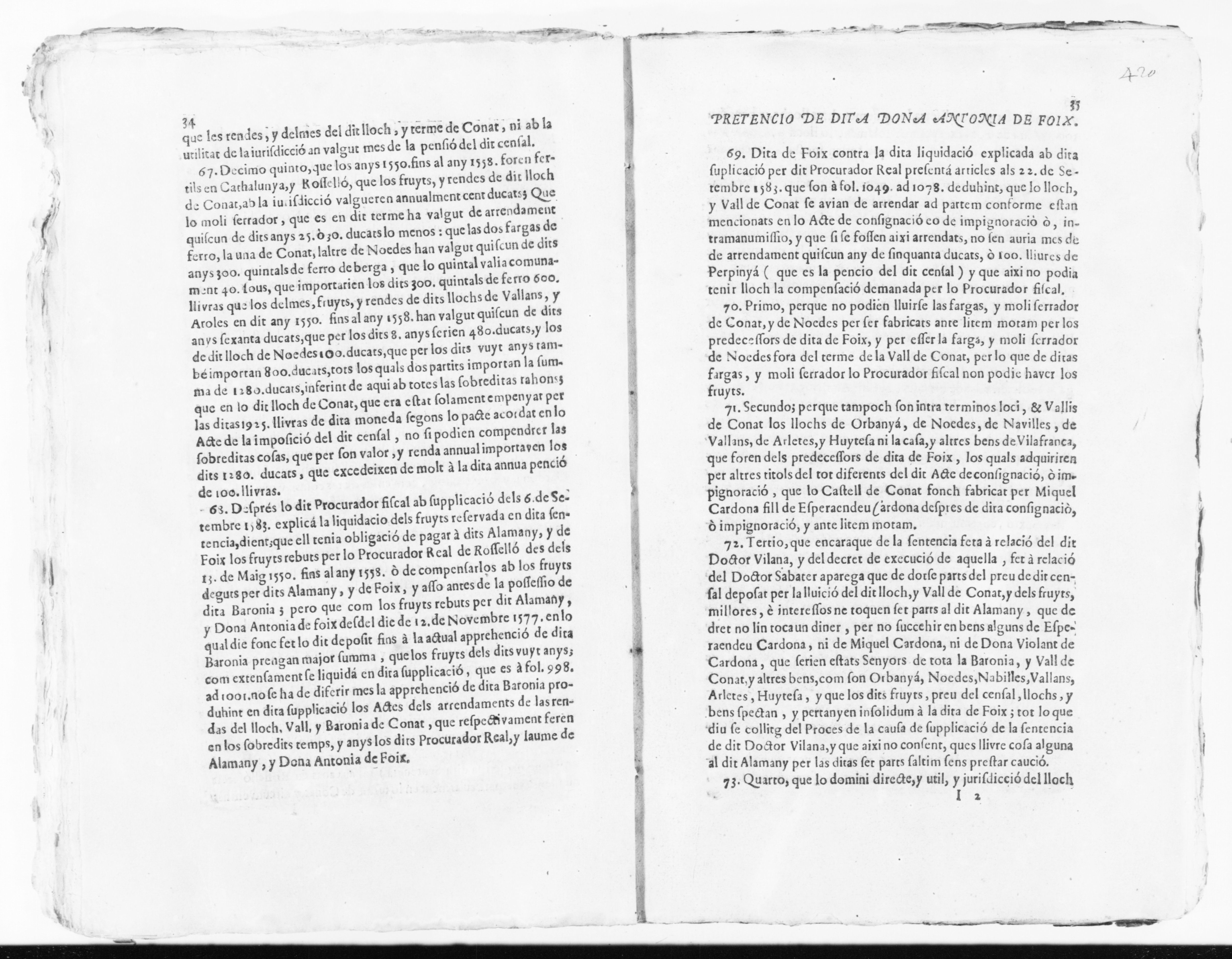 Scanned image of the current content page