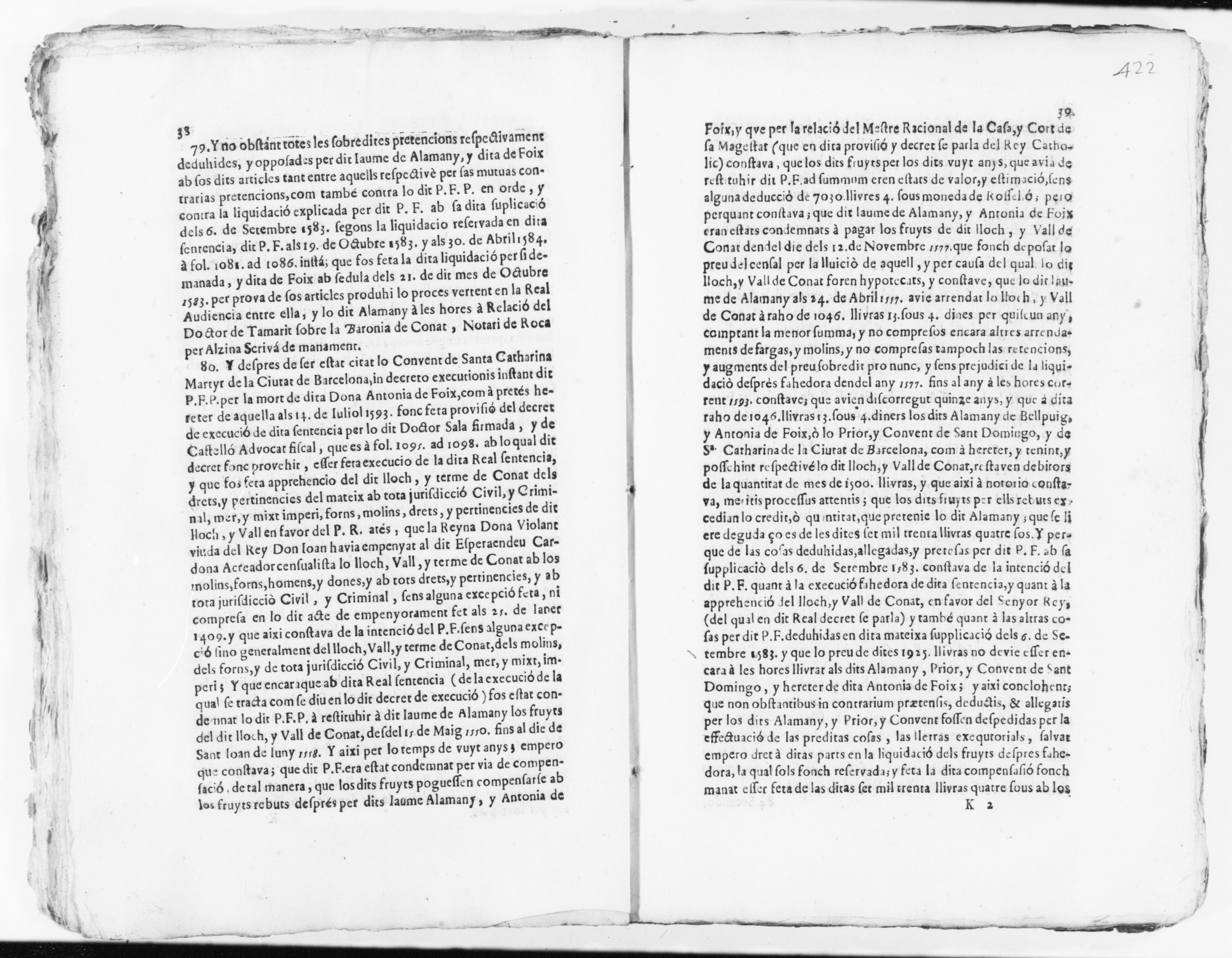 Scanned image of the current content page