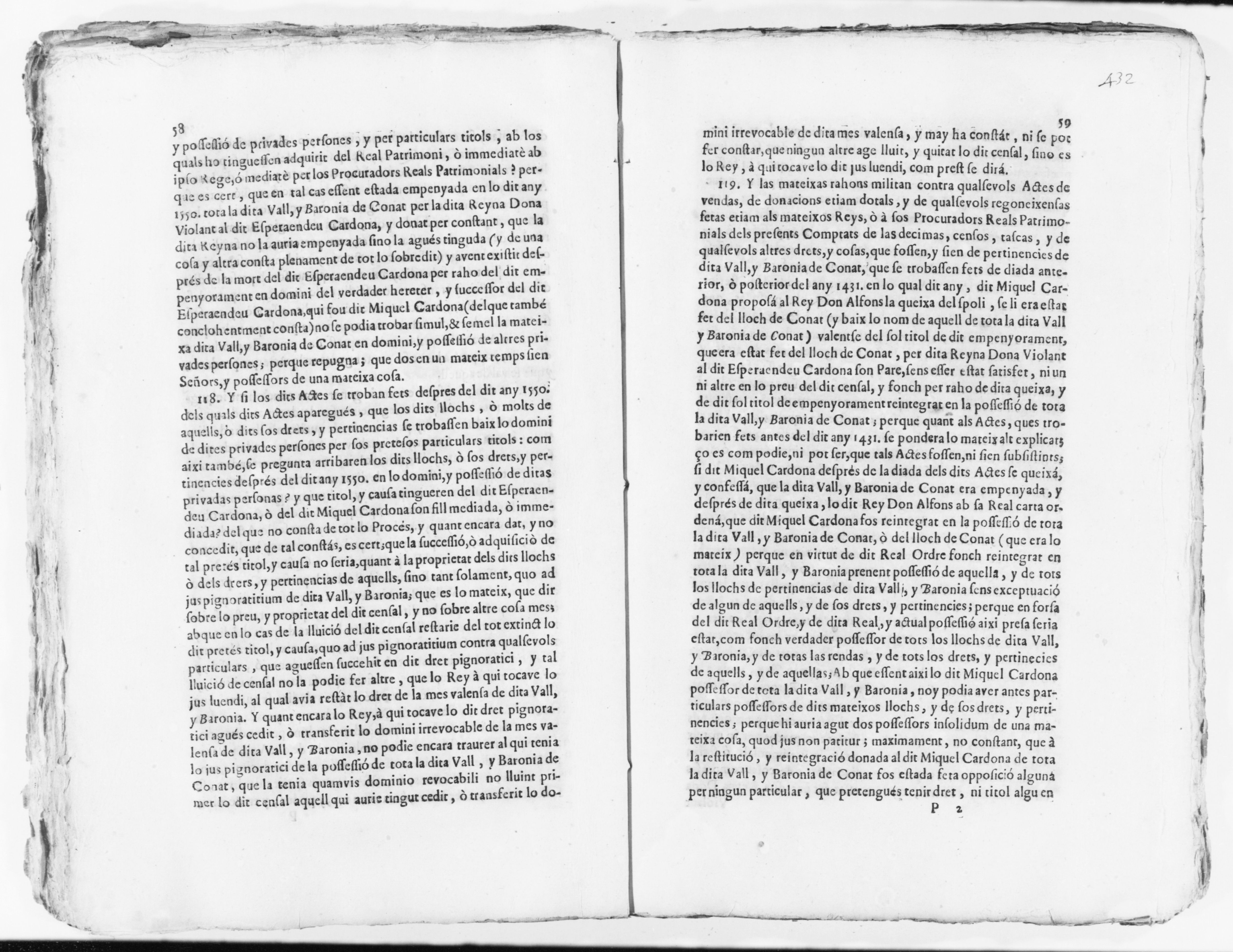 Scanned image of the current content page