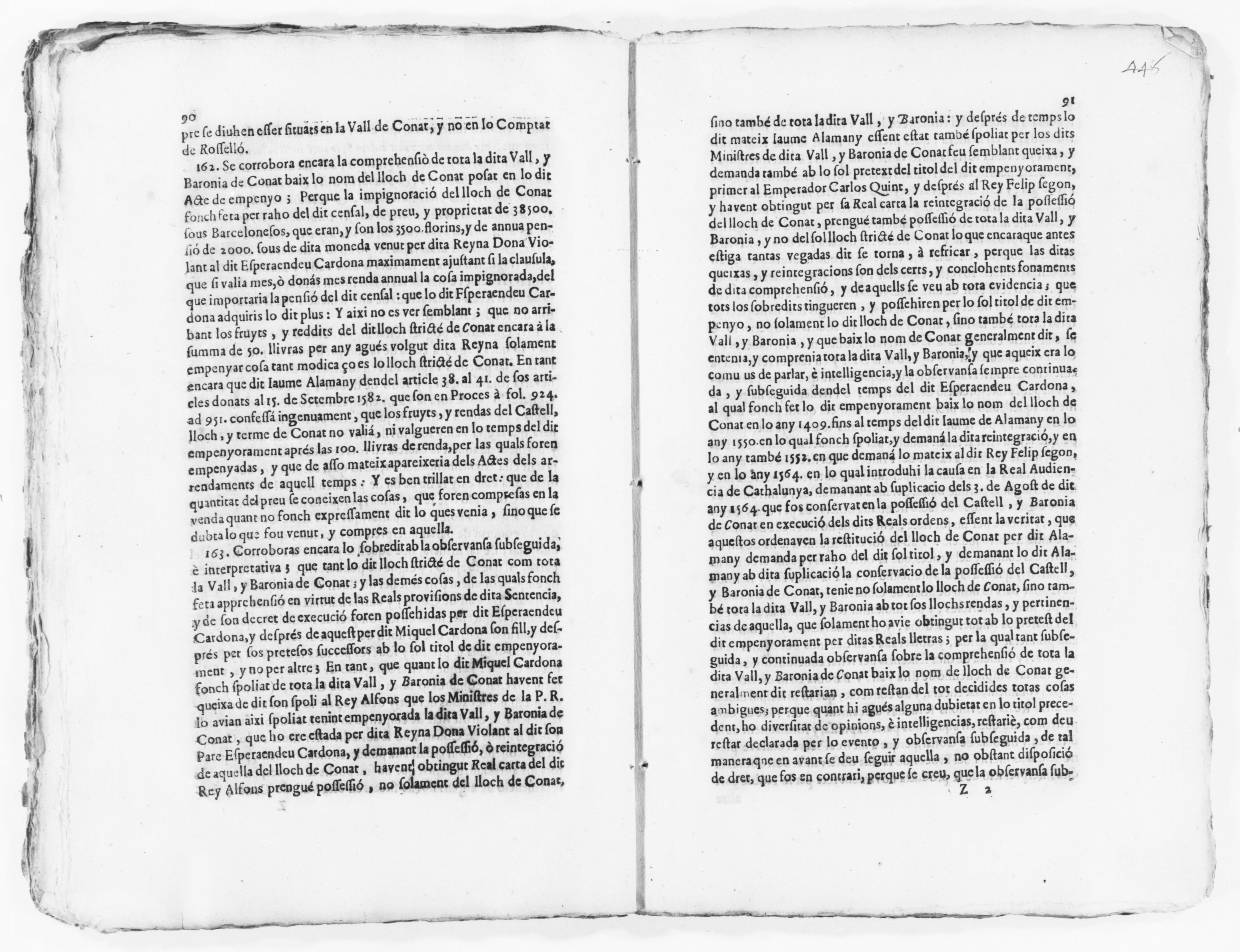 Scanned image of the current content page