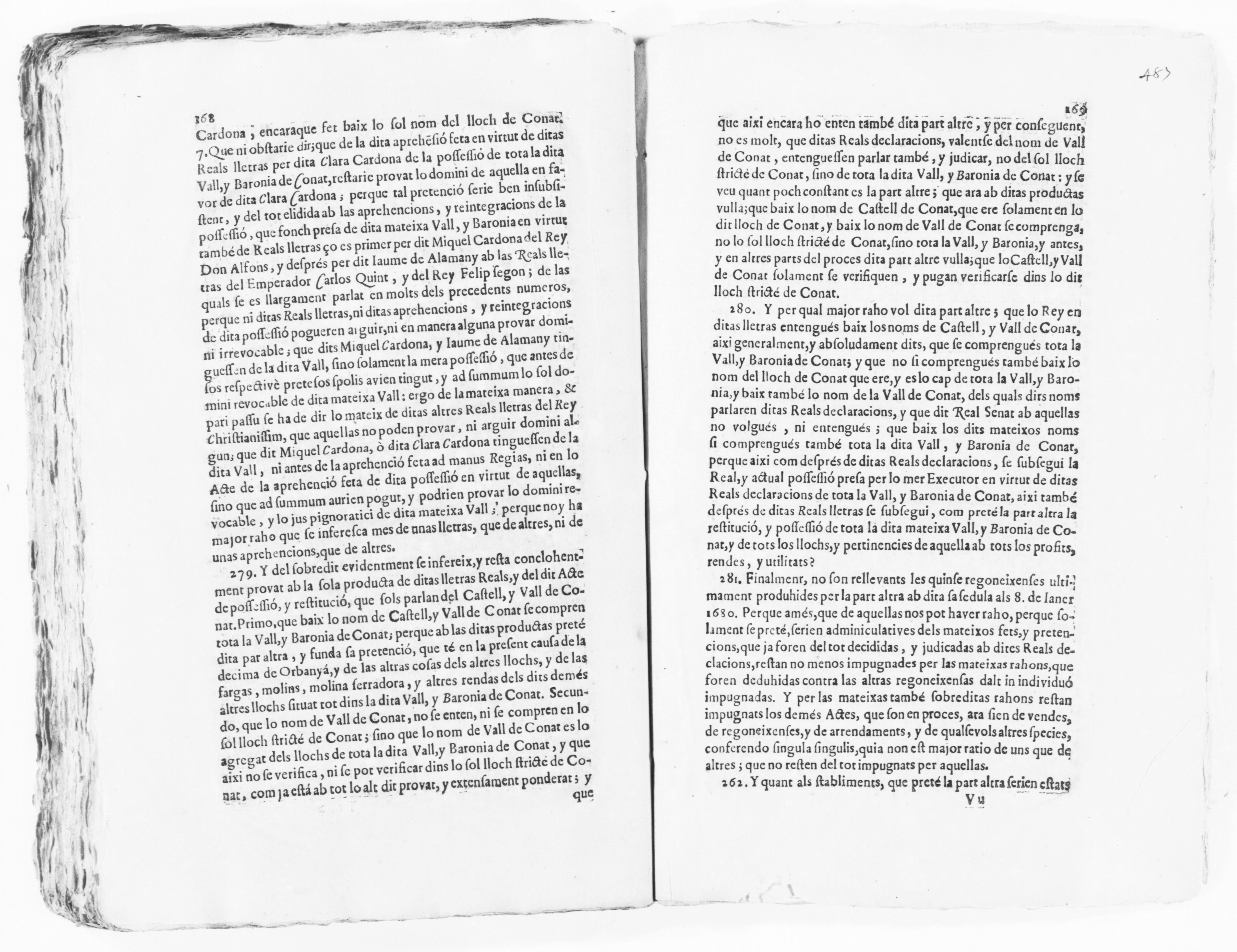 Scanned image of the current content page