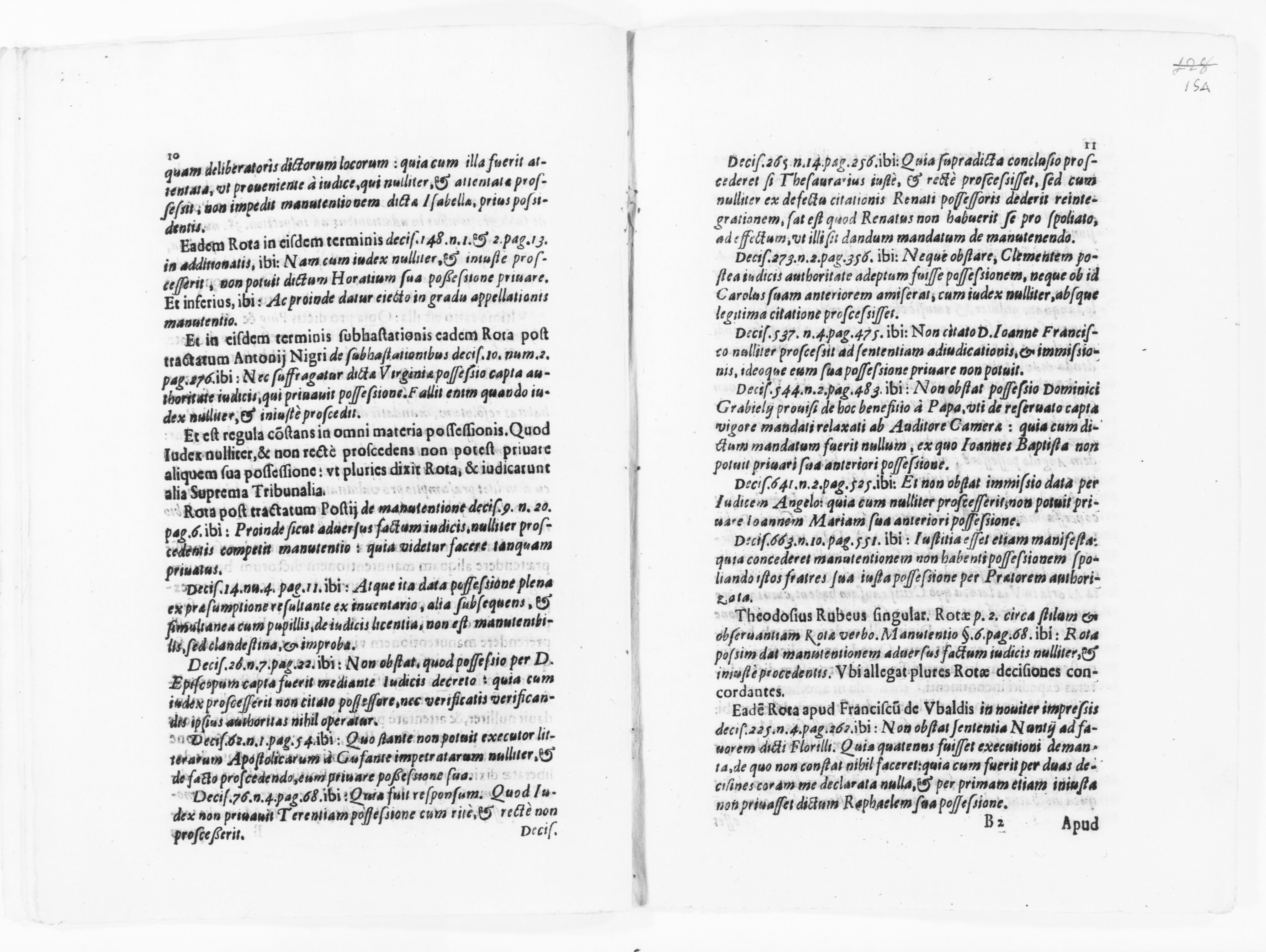 Scanned image of the current content page