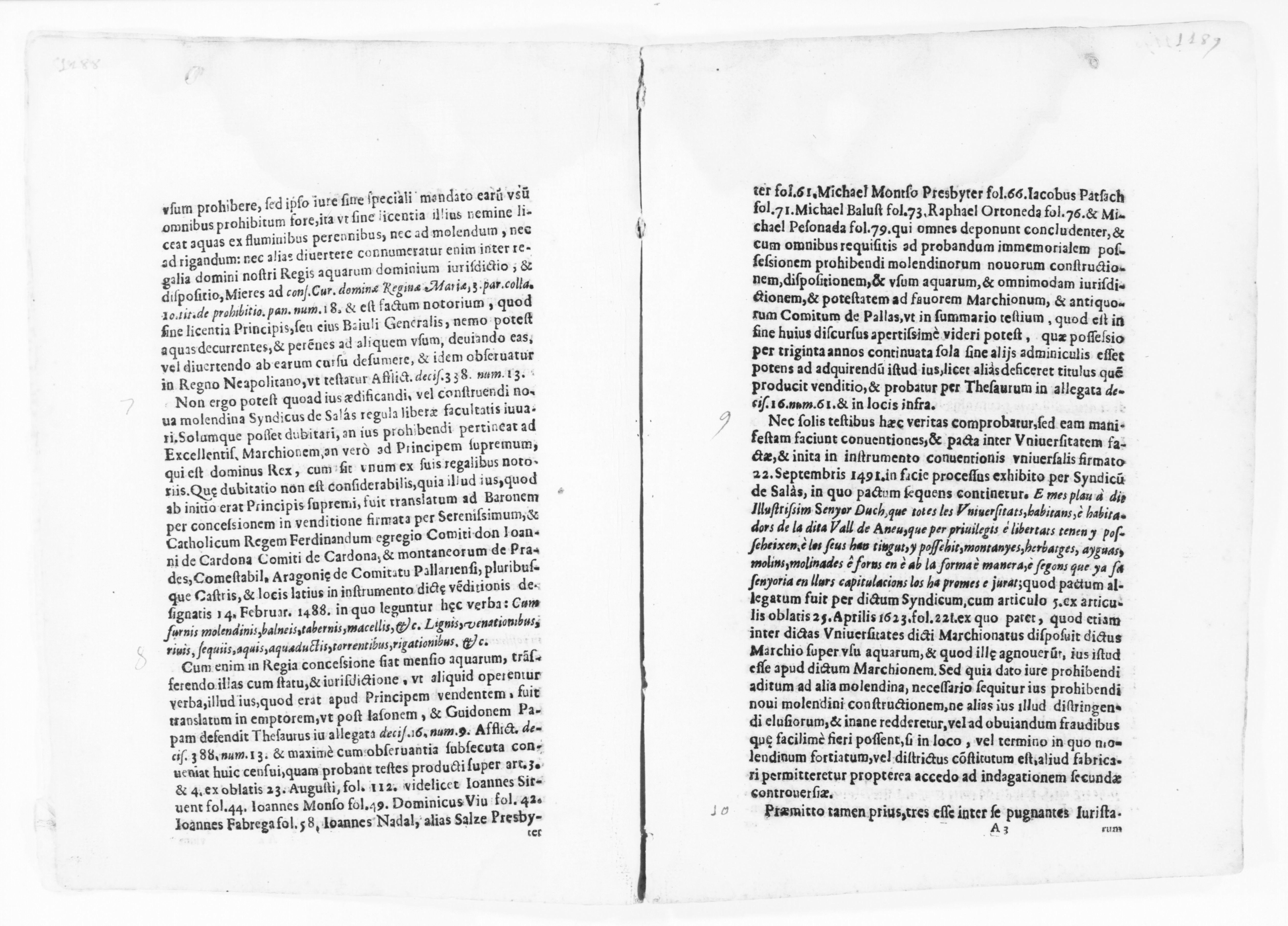 Scanned image of the current content page