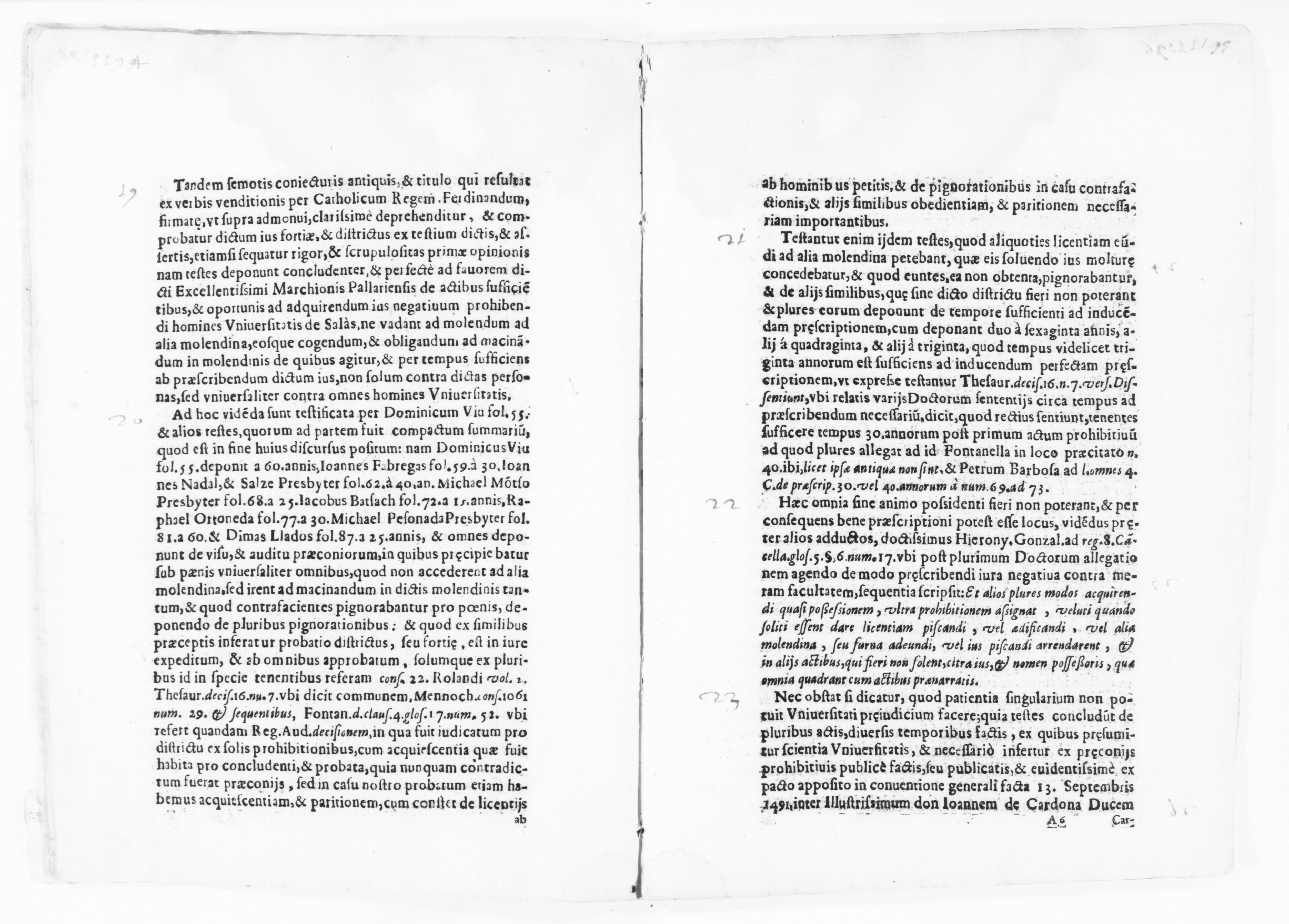 Scanned image of the current content page