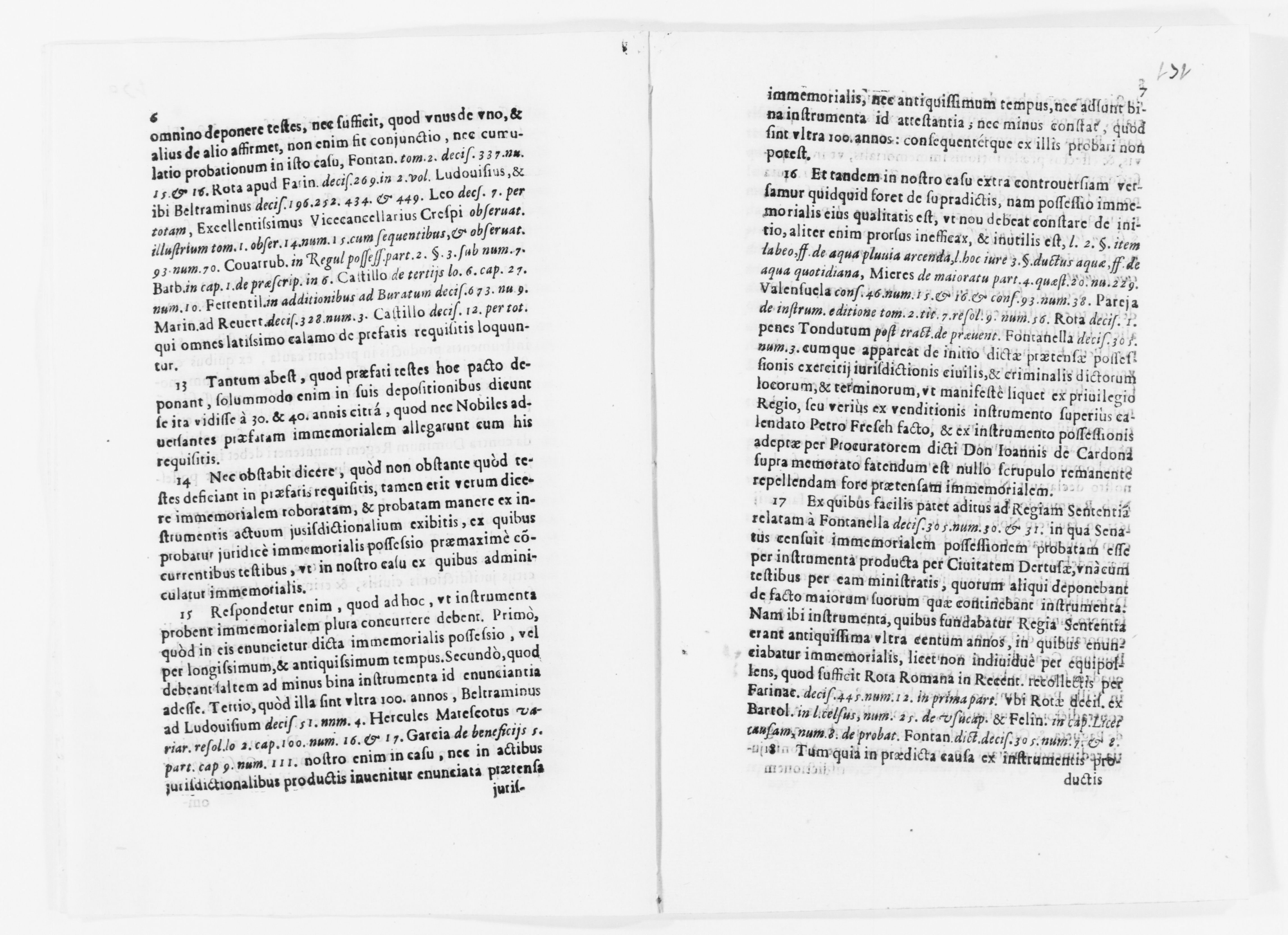 Scanned image of the current content page