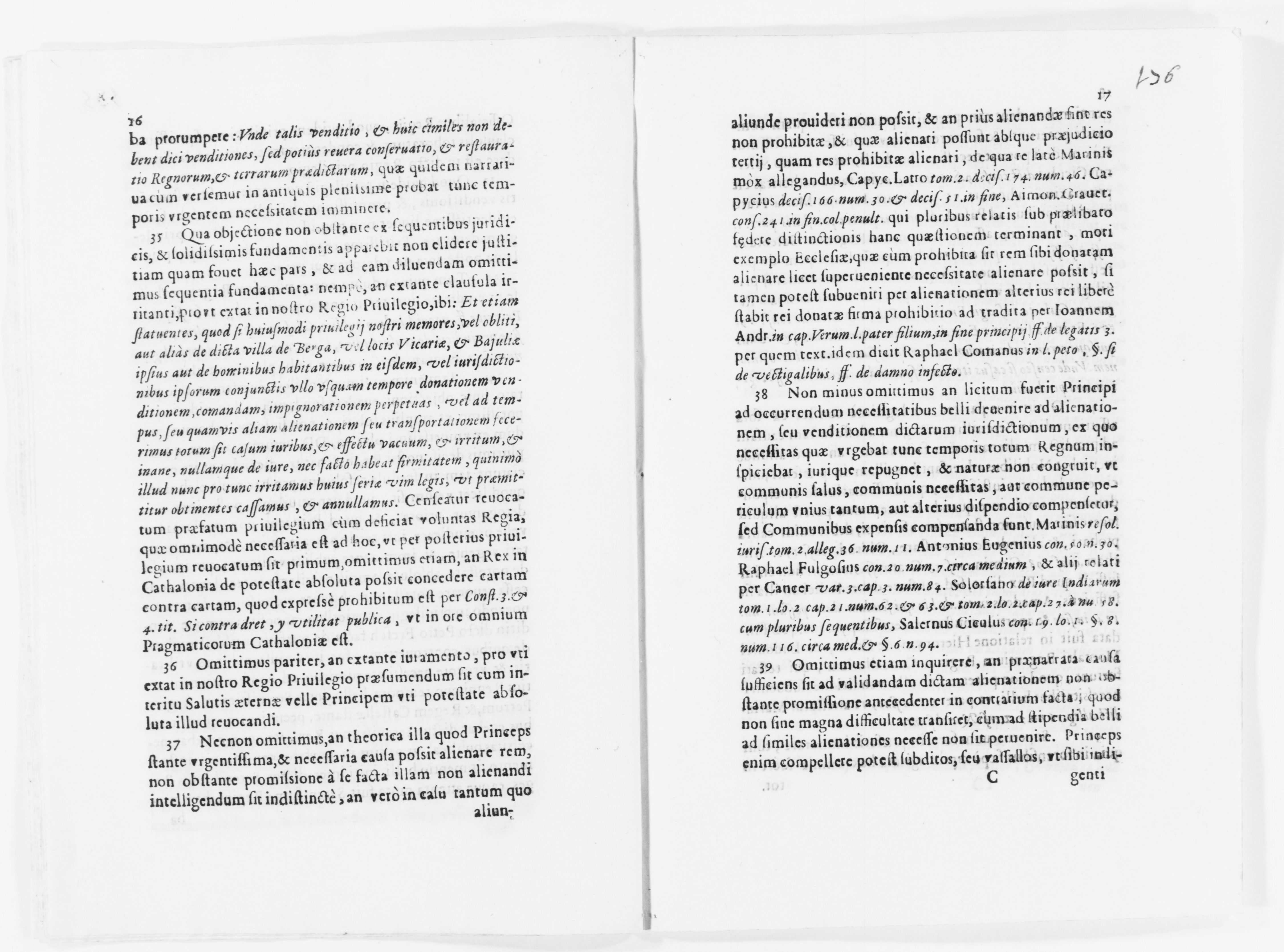 Scanned image of the current content page